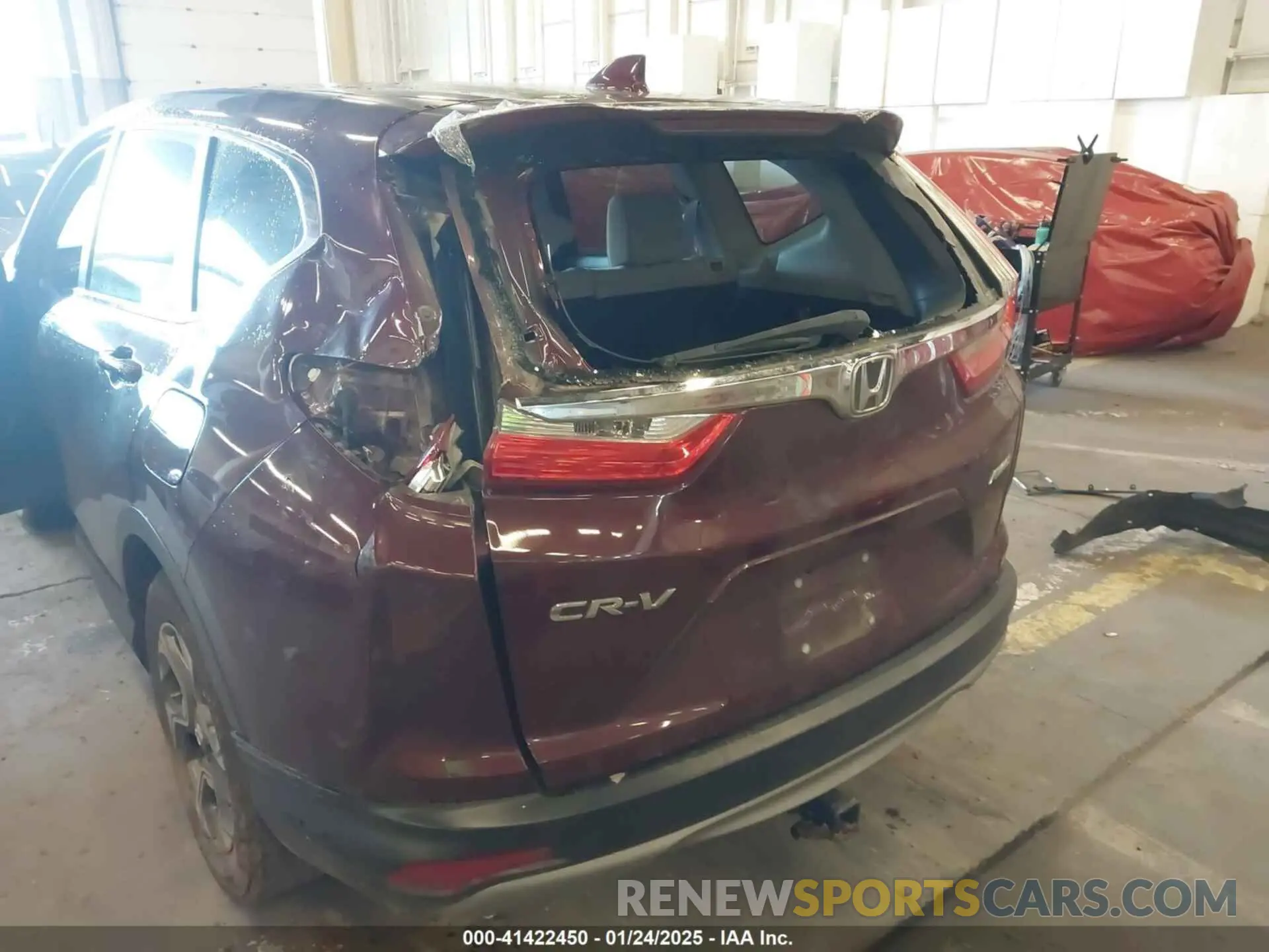 18 fotografías del automóvil dañado 5J6RW2H53KL007733 HONDA CR-V 2019