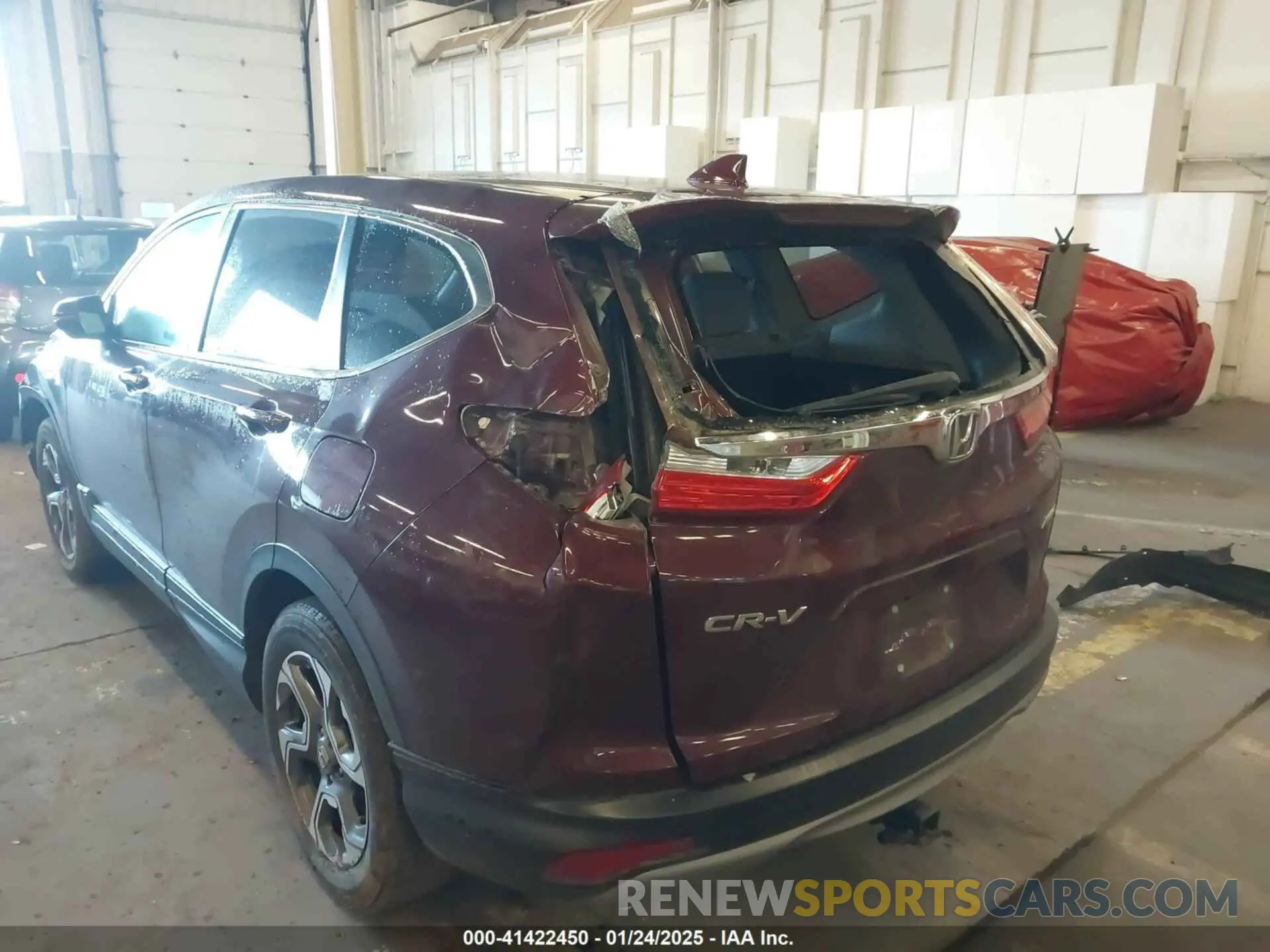 22 fotografías del automóvil dañado 5J6RW2H53KL007733 HONDA CR-V 2019