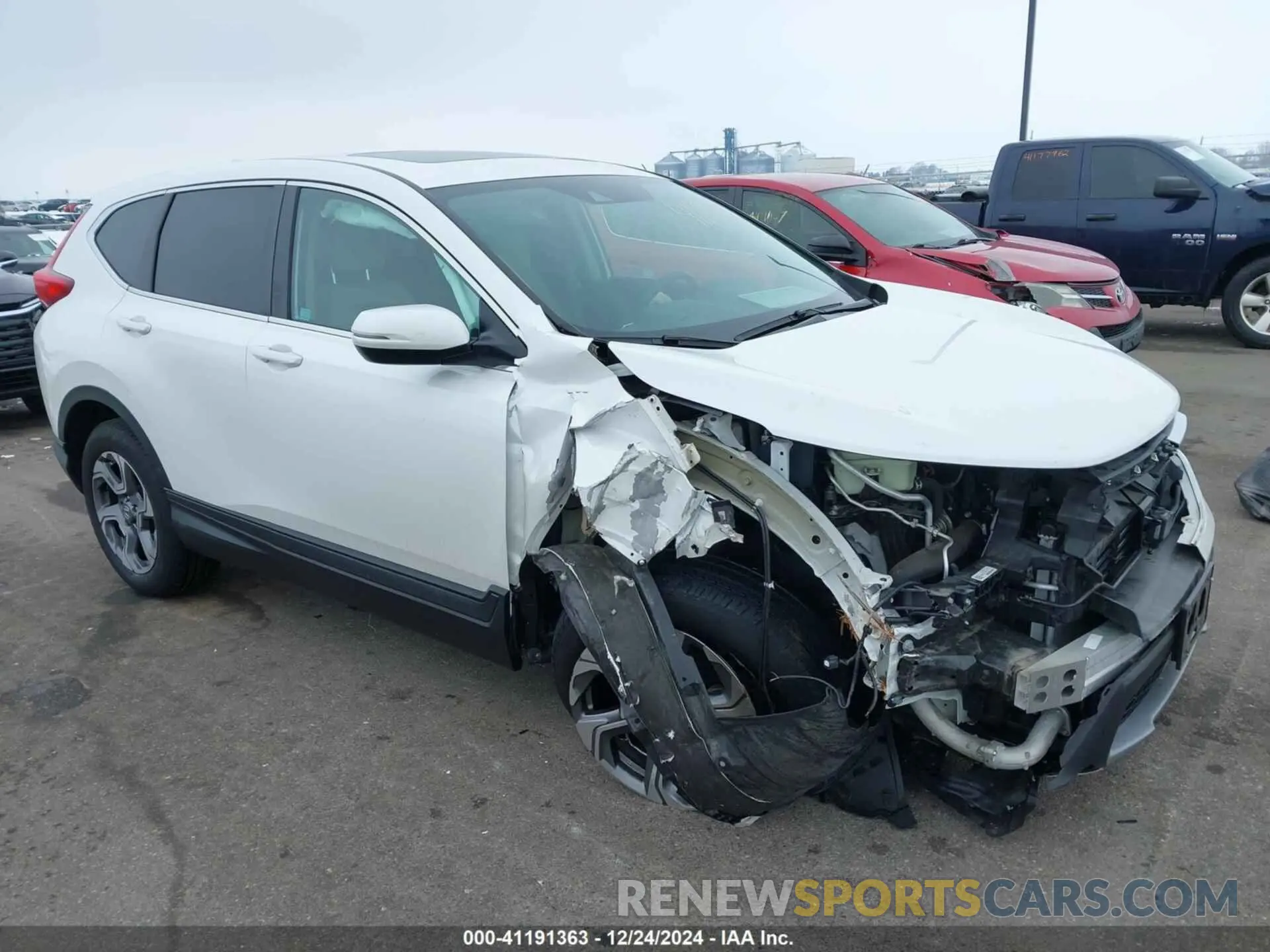 1 fotografías del automóvil dañado 5J6RW2H54KL015789 HONDA CR-V 2019