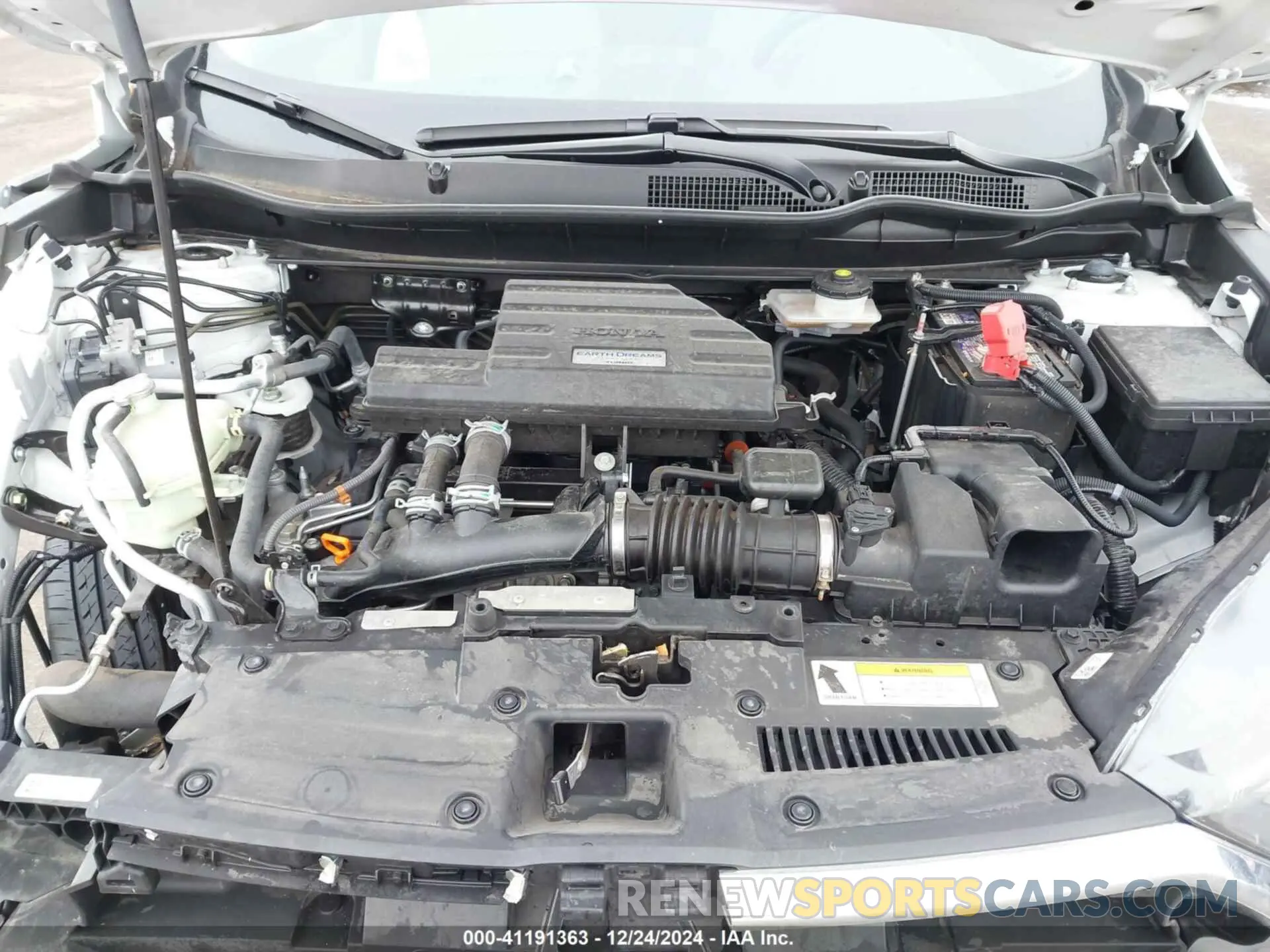 10 fotografías del automóvil dañado 5J6RW2H54KL015789 HONDA CR-V 2019