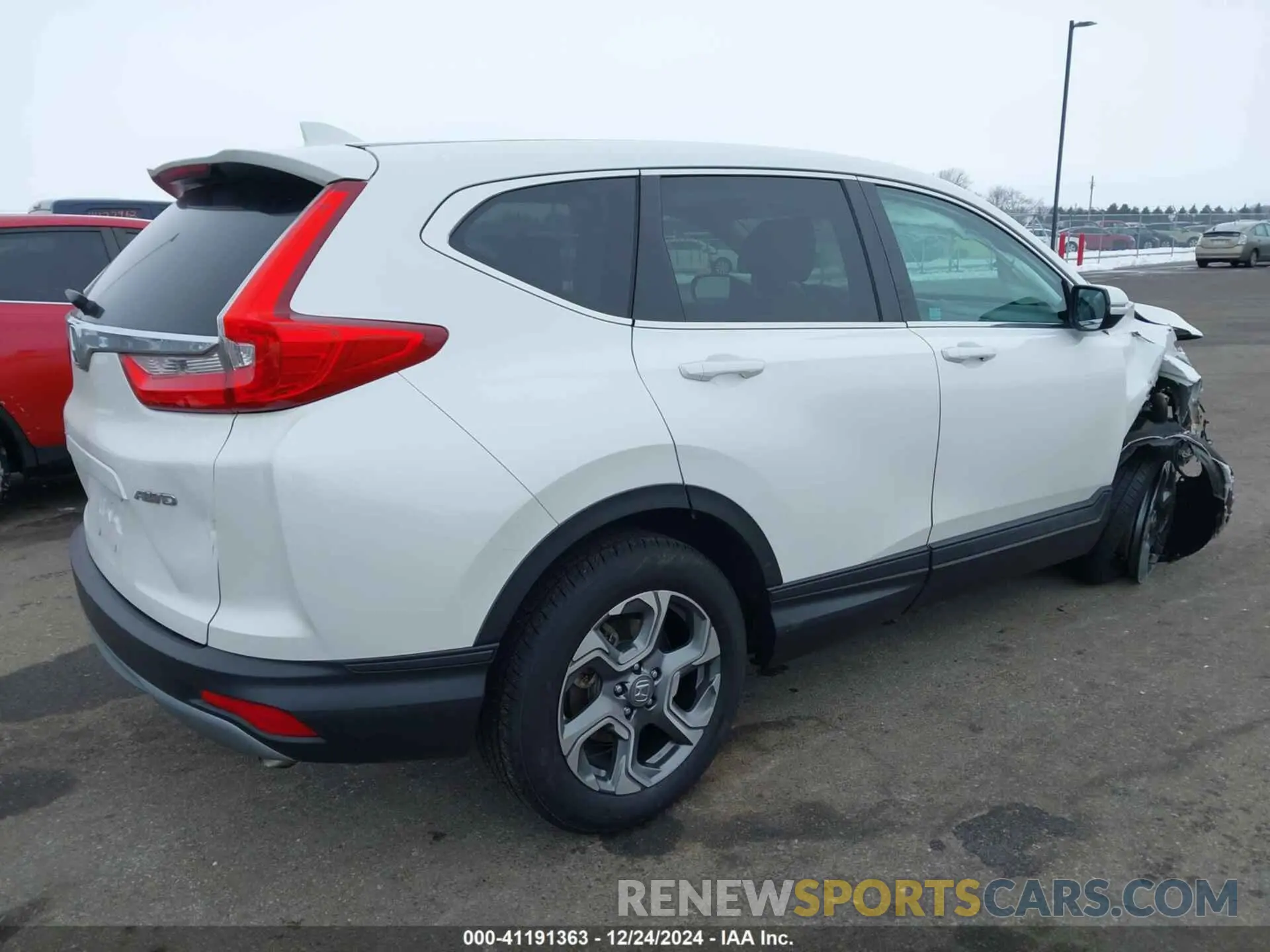4 fotografías del automóvil dañado 5J6RW2H54KL015789 HONDA CR-V 2019