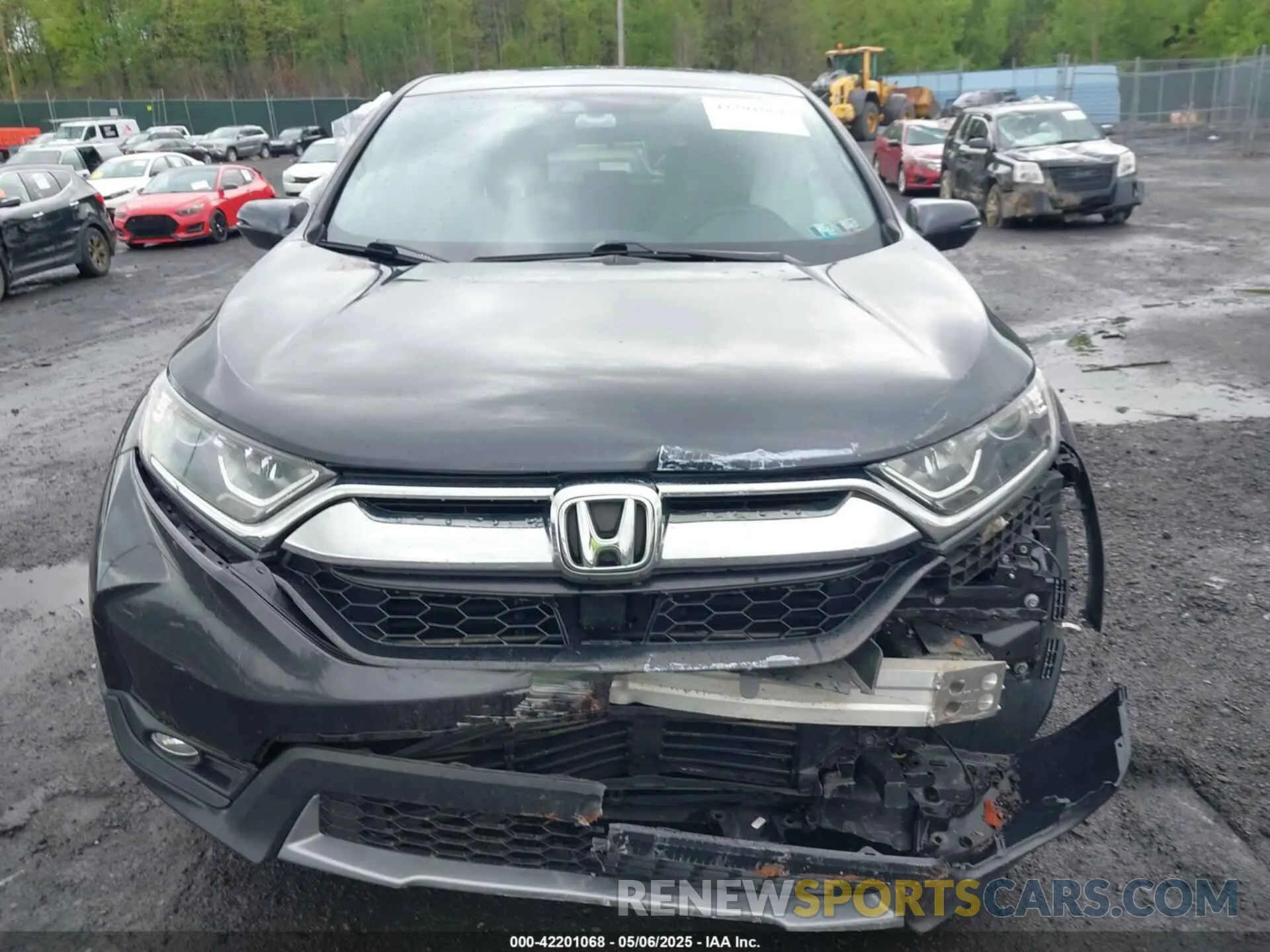 6 fotografías del automóvil dañado 5J6RW2H54KL034875 HONDA CR-V 2019