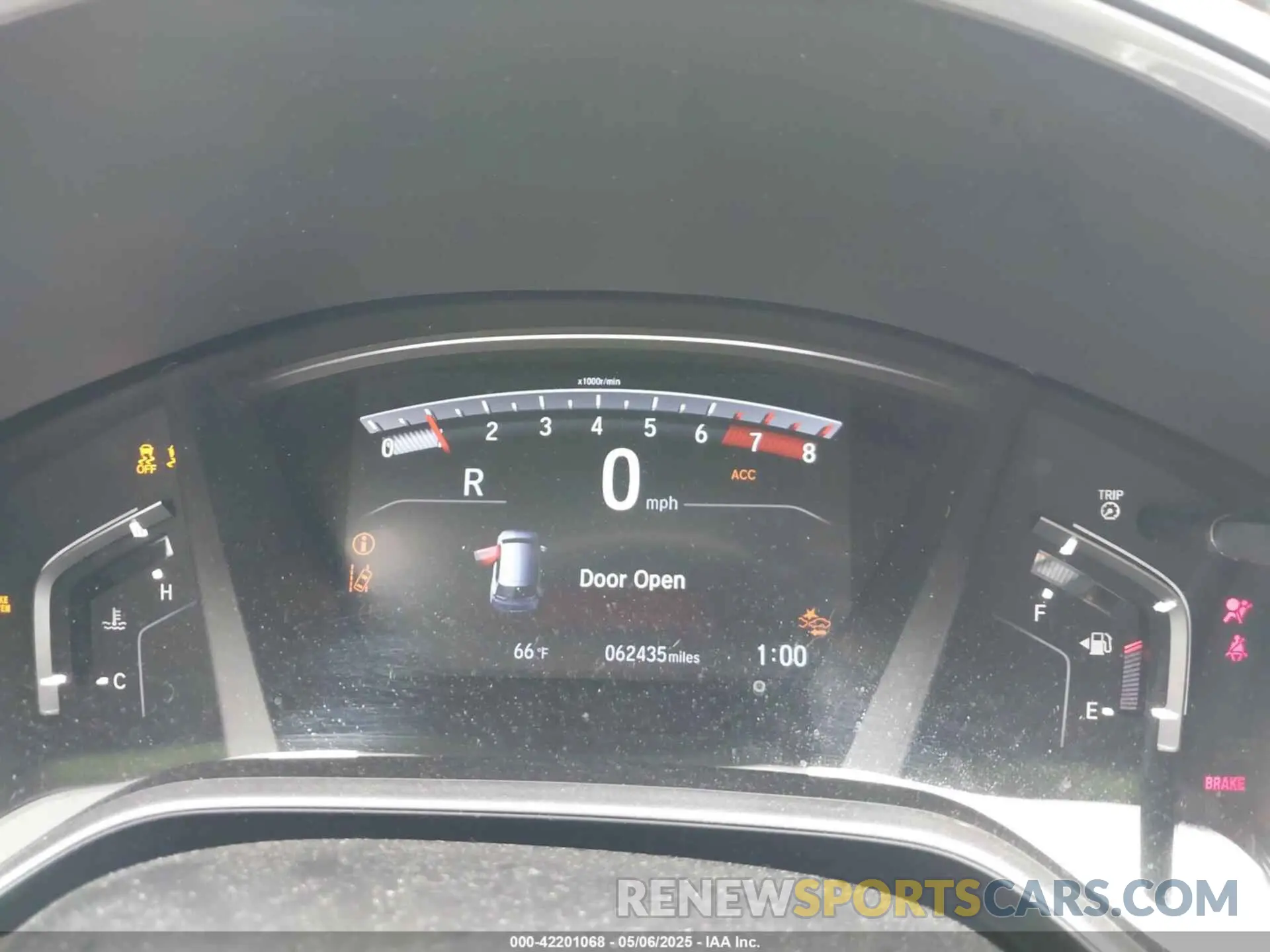7 fotografías del automóvil dañado 5J6RW2H54KL034875 HONDA CR-V 2019
