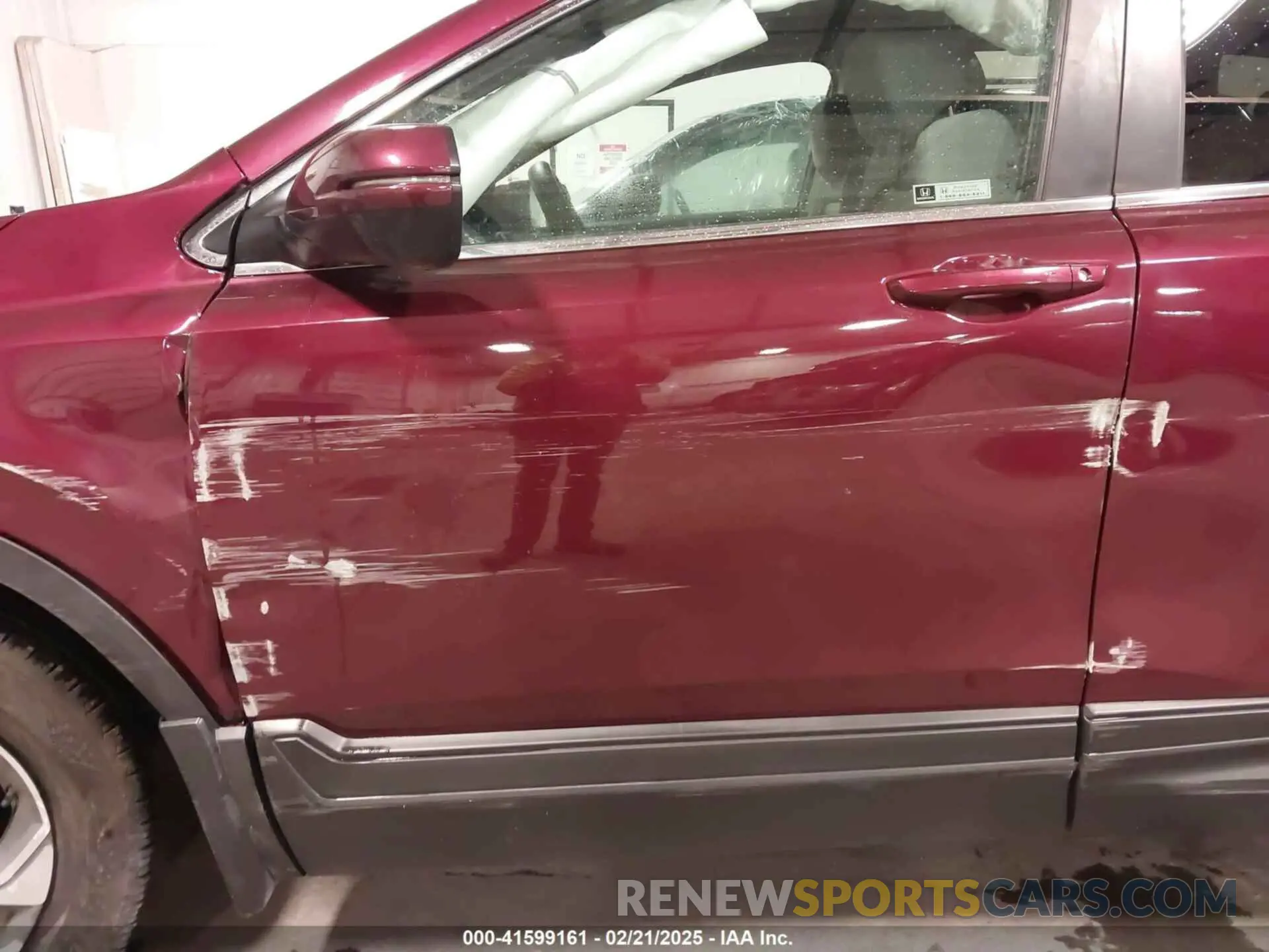 18 fotografías del automóvil dañado 5J6RW2H55KL021343 HONDA CR-V 2019