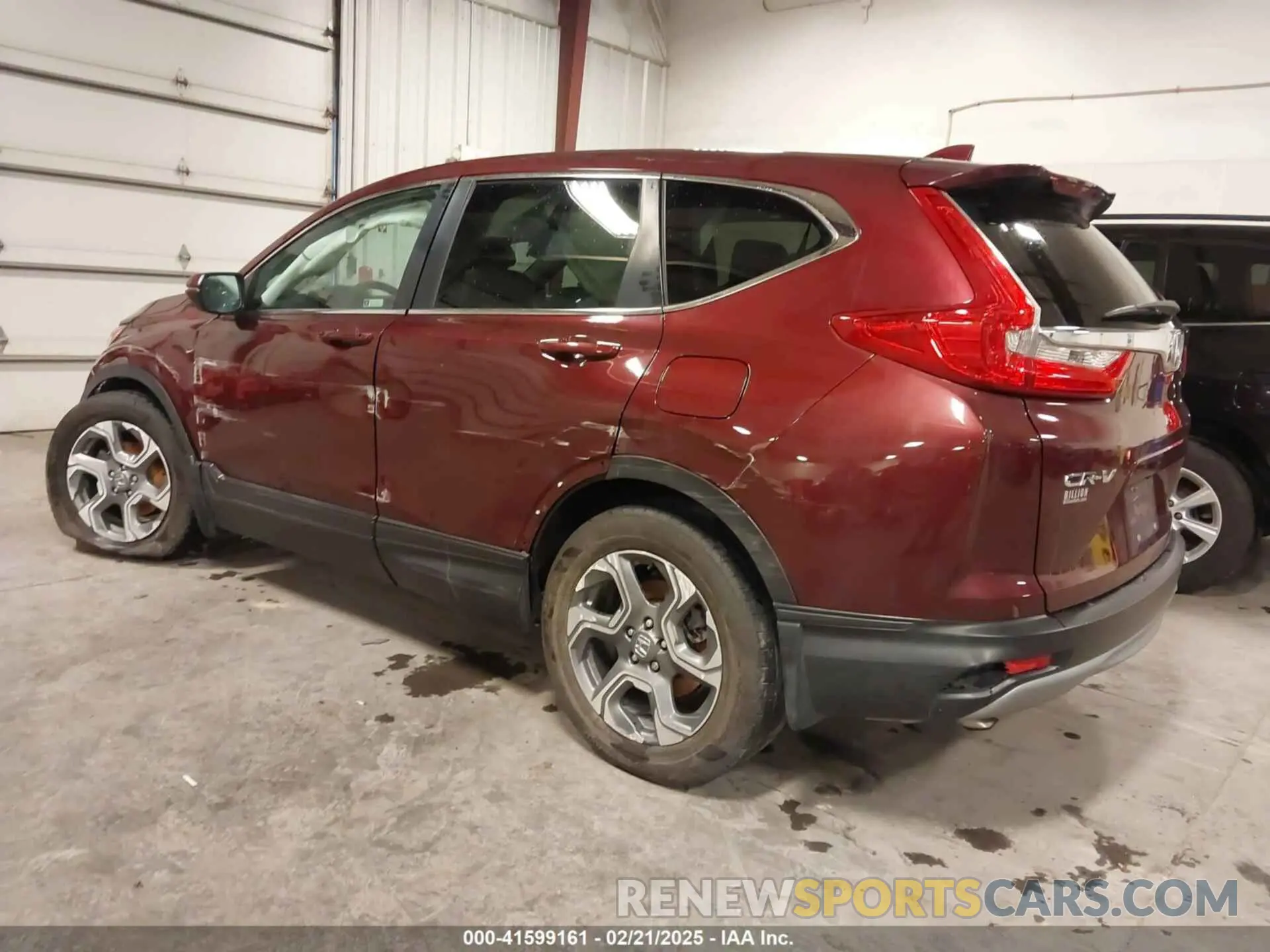 3 fotografías del automóvil dañado 5J6RW2H55KL021343 HONDA CR-V 2019