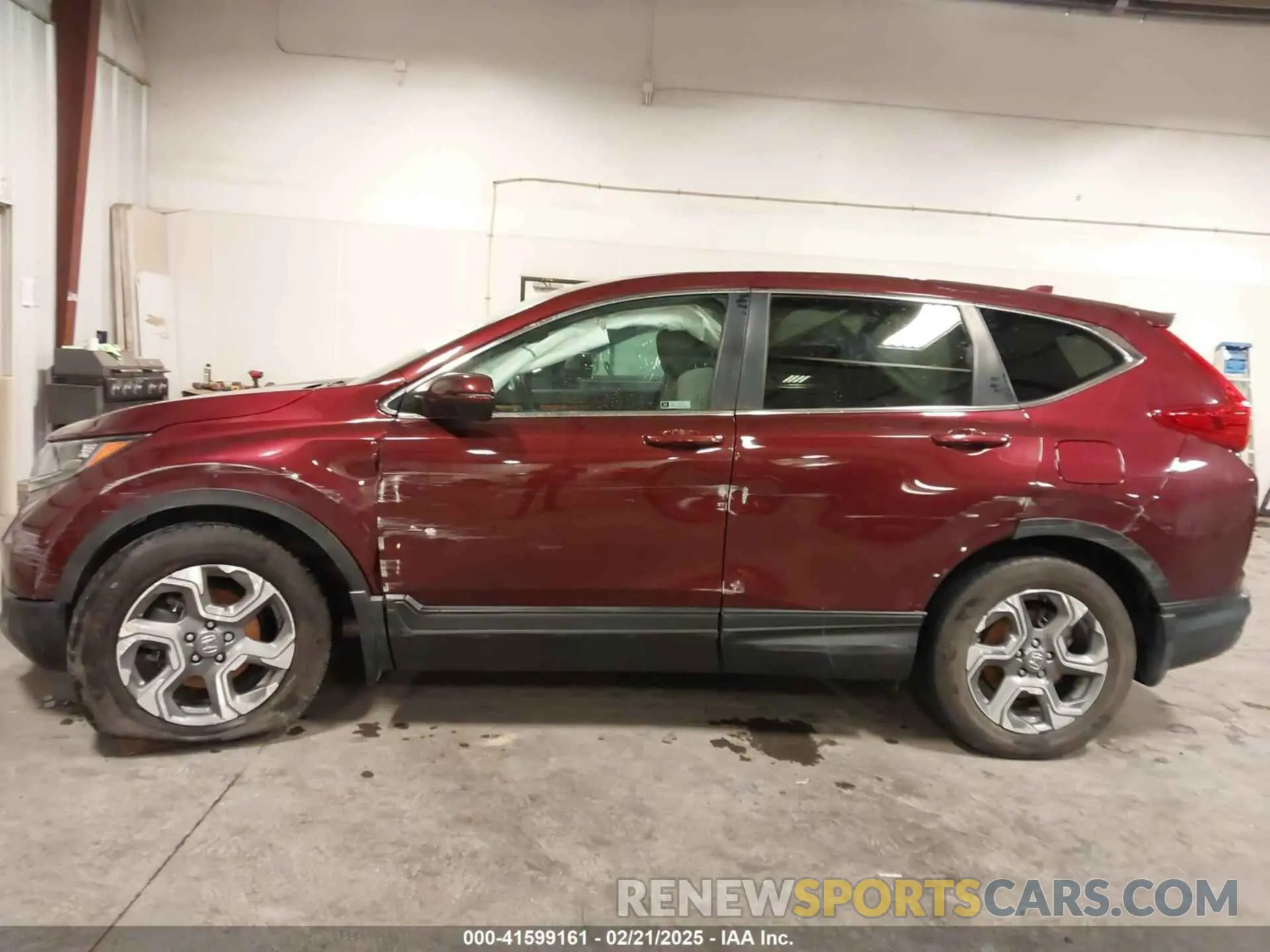 6 fotografías del automóvil dañado 5J6RW2H55KL021343 HONDA CR-V 2019