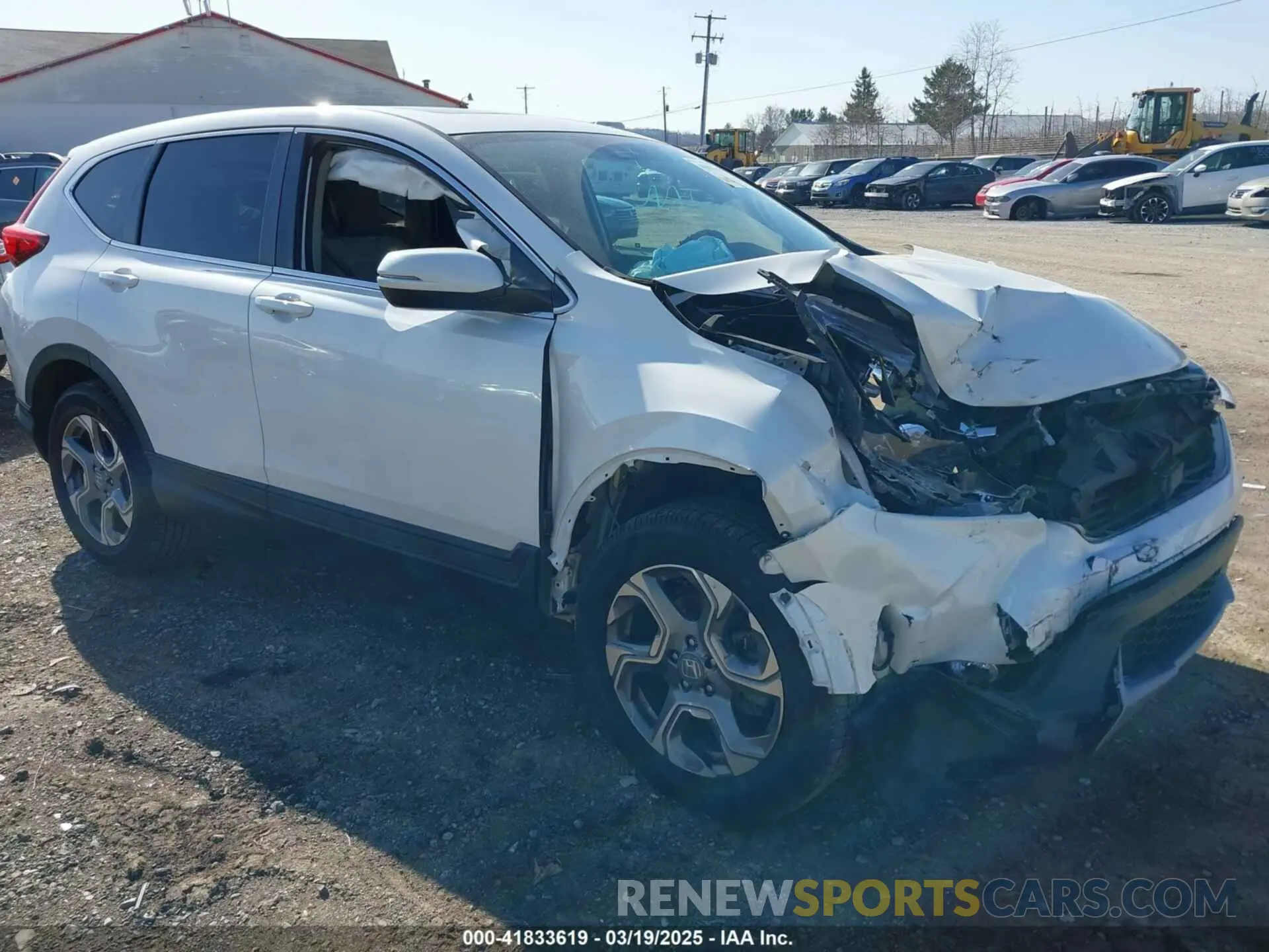 1 fotografías del automóvil dañado 5J6RW2H57KL030092 HONDA CR-V 2019
