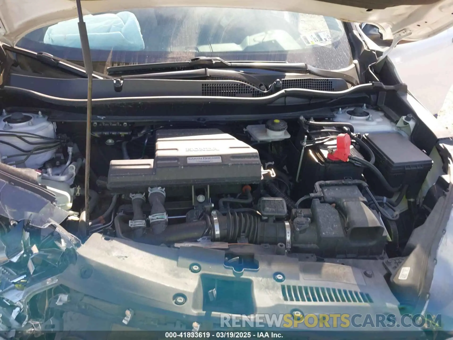 10 fotografías del automóvil dañado 5J6RW2H57KL030092 HONDA CR-V 2019