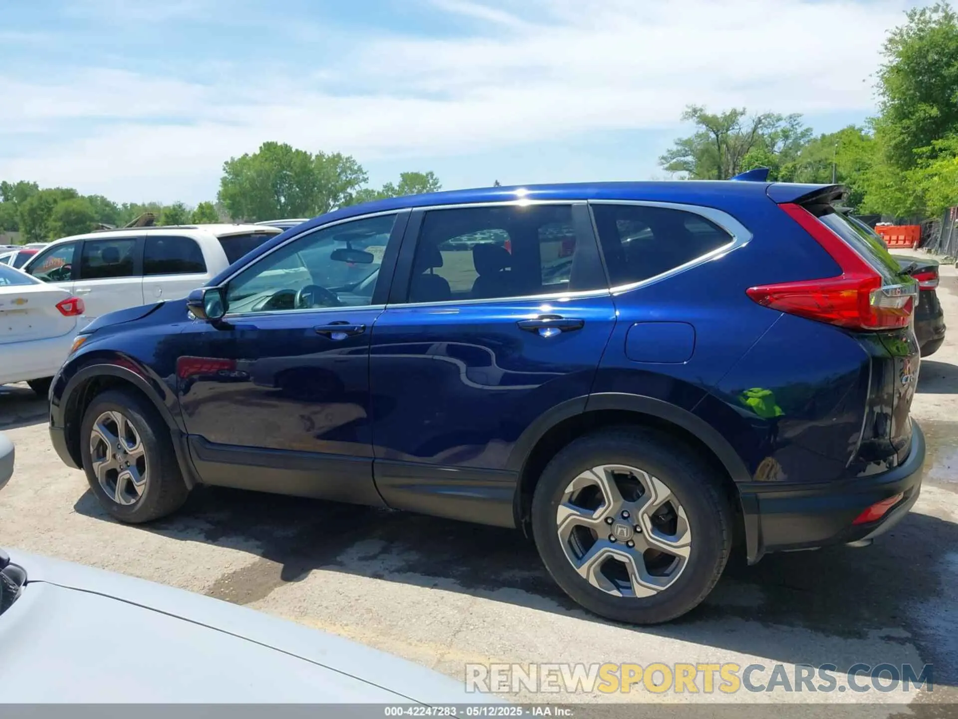 14 fotografías del automóvil dañado 5J6RW2H82KL020631 HONDA CR-V 2019