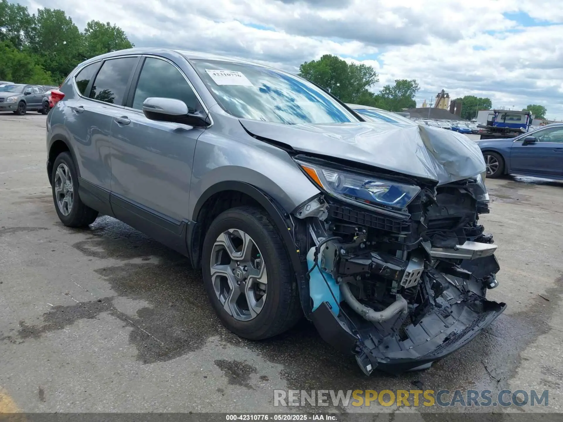 1 fotografías del automóvil dañado 5J6RW2H82KL029278 HONDA CR-V 2019