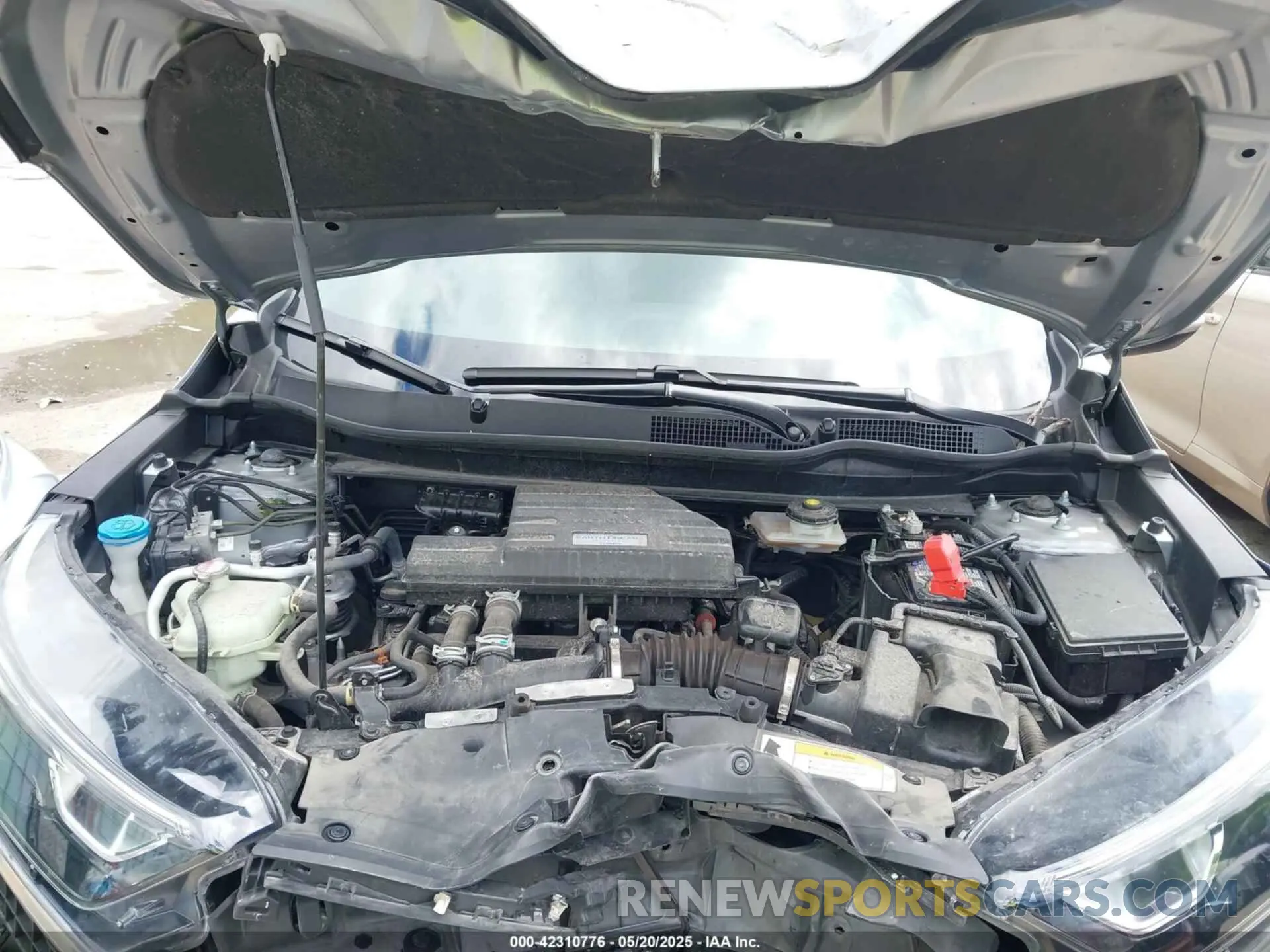 10 fotografías del automóvil dañado 5J6RW2H82KL029278 HONDA CR-V 2019
