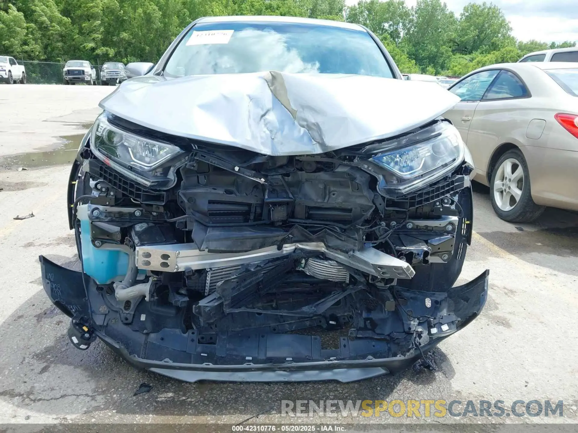 6 fotografías del automóvil dañado 5J6RW2H82KL029278 HONDA CR-V 2019