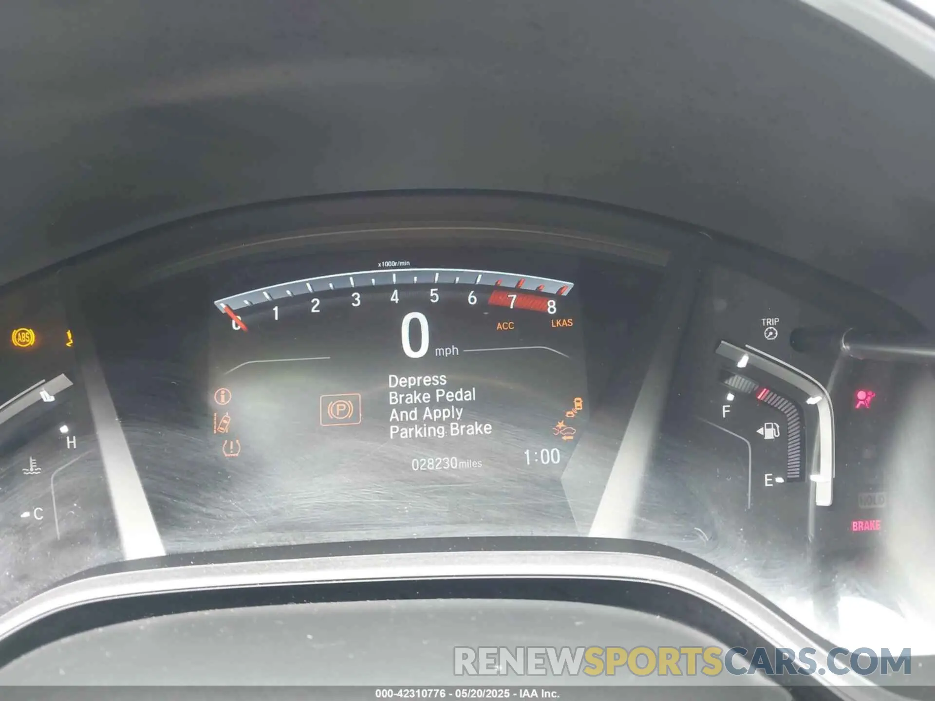 7 fotografías del automóvil dañado 5J6RW2H82KL029278 HONDA CR-V 2019