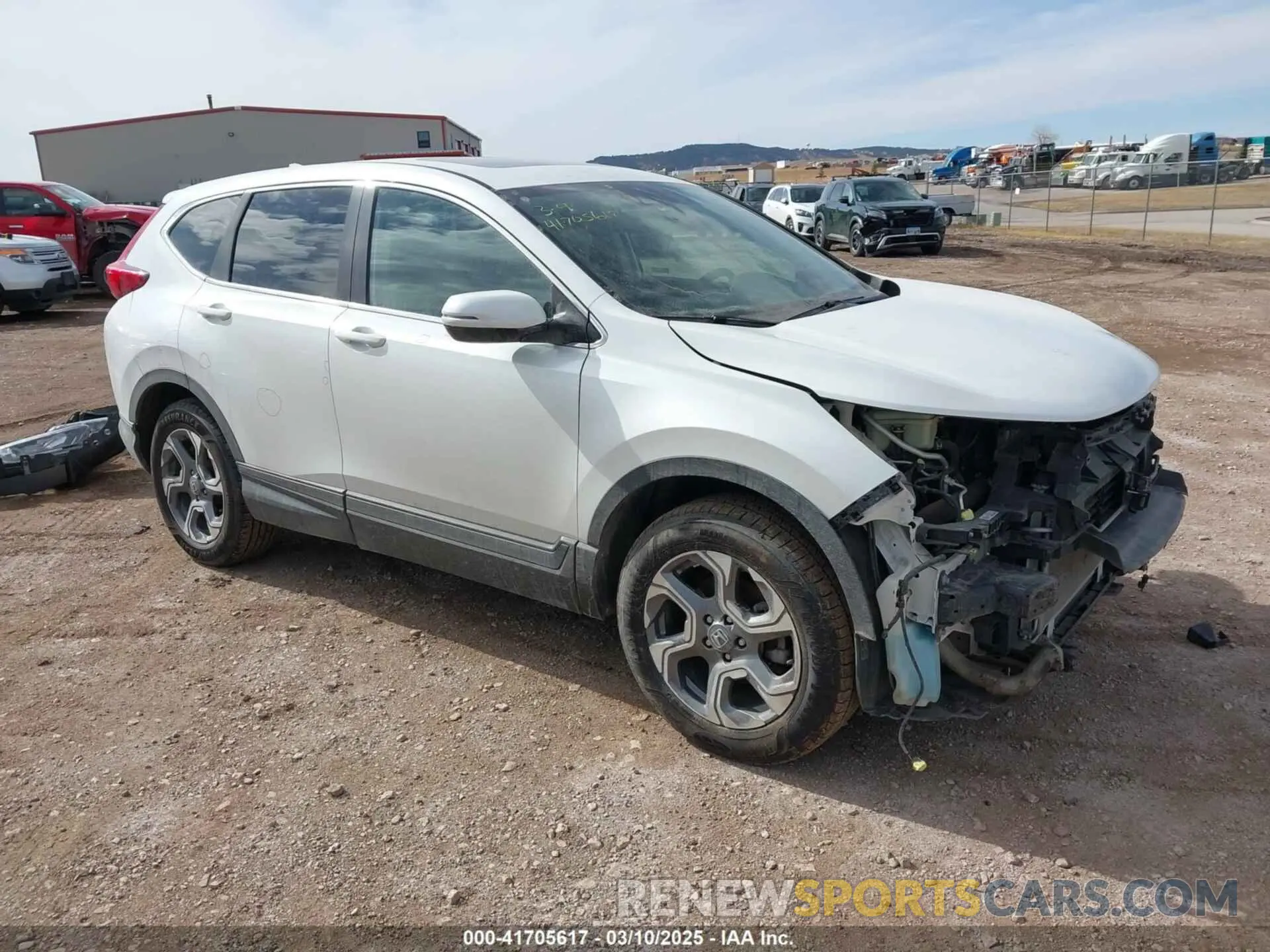 1 fotografías del automóvil dañado 5J6RW2H83KA010069 HONDA CR-V 2019