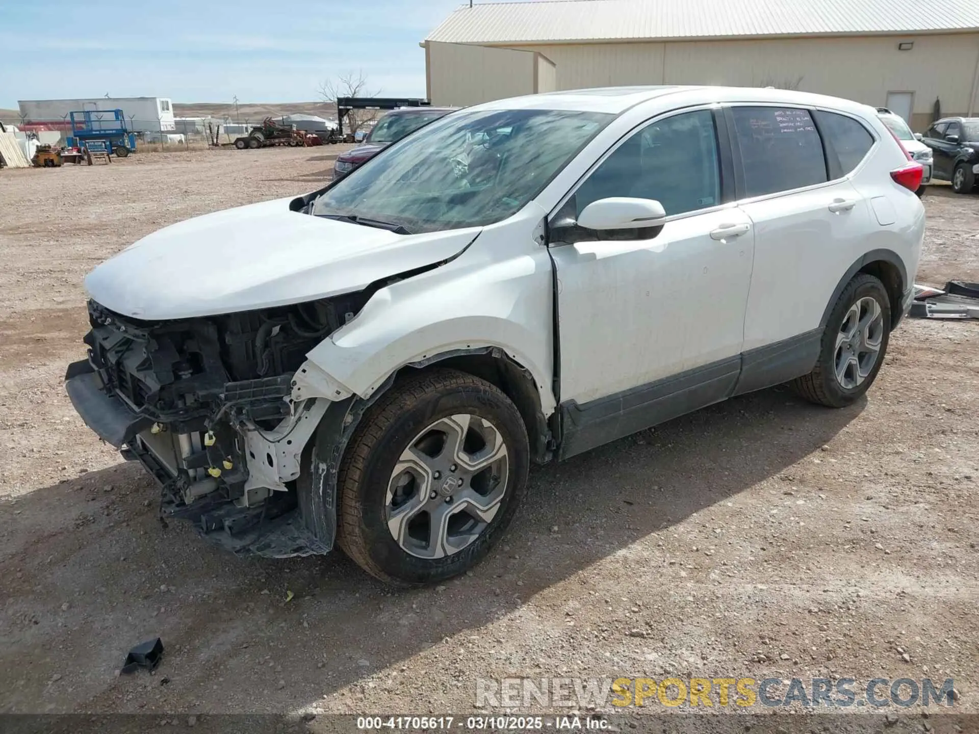 2 fotografías del automóvil dañado 5J6RW2H83KA010069 HONDA CR-V 2019
