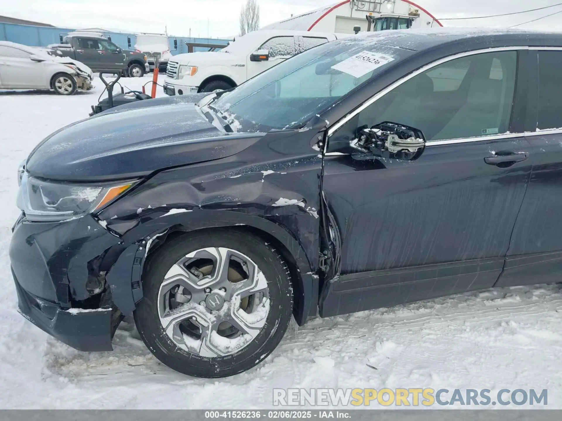 6 fotografías del automóvil dañado 5J6RW2H83KA021203 HONDA CR-V 2019