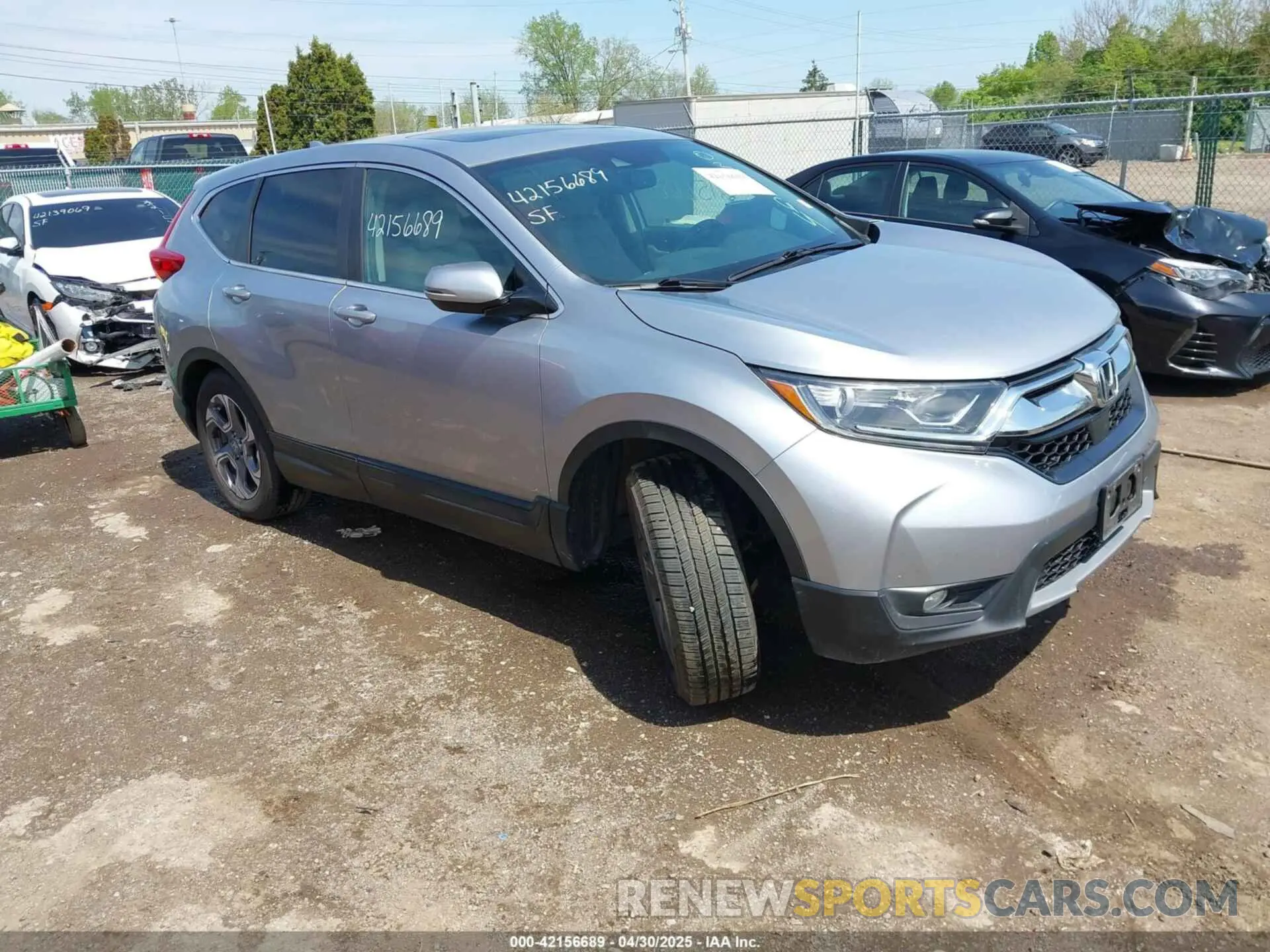 1 fotografías del automóvil dañado 5J6RW2H86KL037464 HONDA CR-V 2019