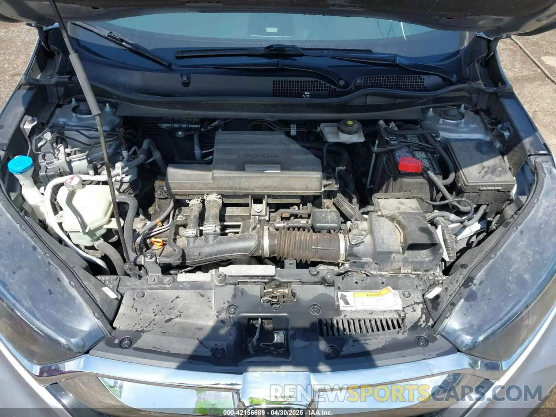 10 fotografías del automóvil dañado 5J6RW2H86KL037464 HONDA CR-V 2019