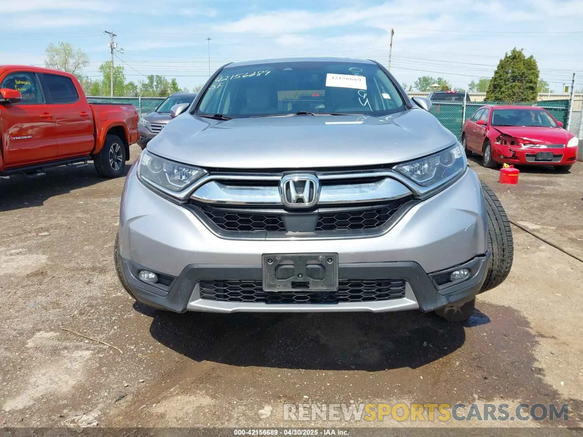 12 fotografías del automóvil dañado 5J6RW2H86KL037464 HONDA CR-V 2019