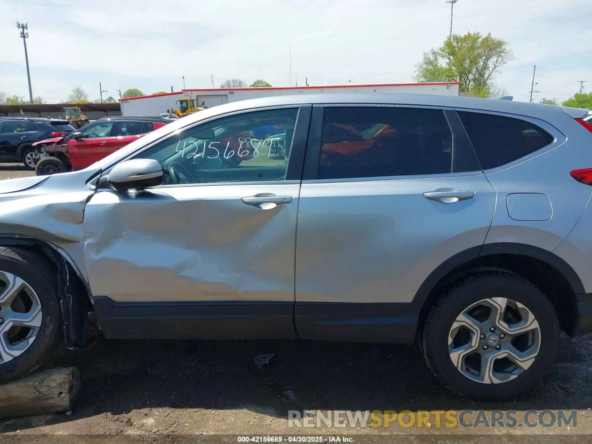 14 fotografías del automóvil dañado 5J6RW2H86KL037464 HONDA CR-V 2019