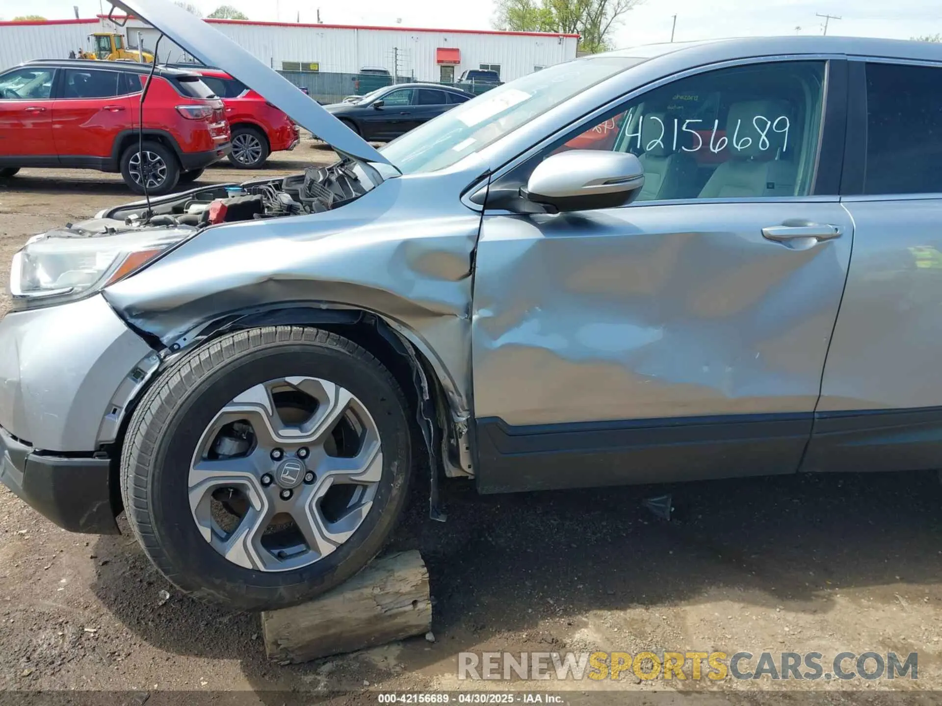 17 fotografías del automóvil dañado 5J6RW2H86KL037464 HONDA CR-V 2019