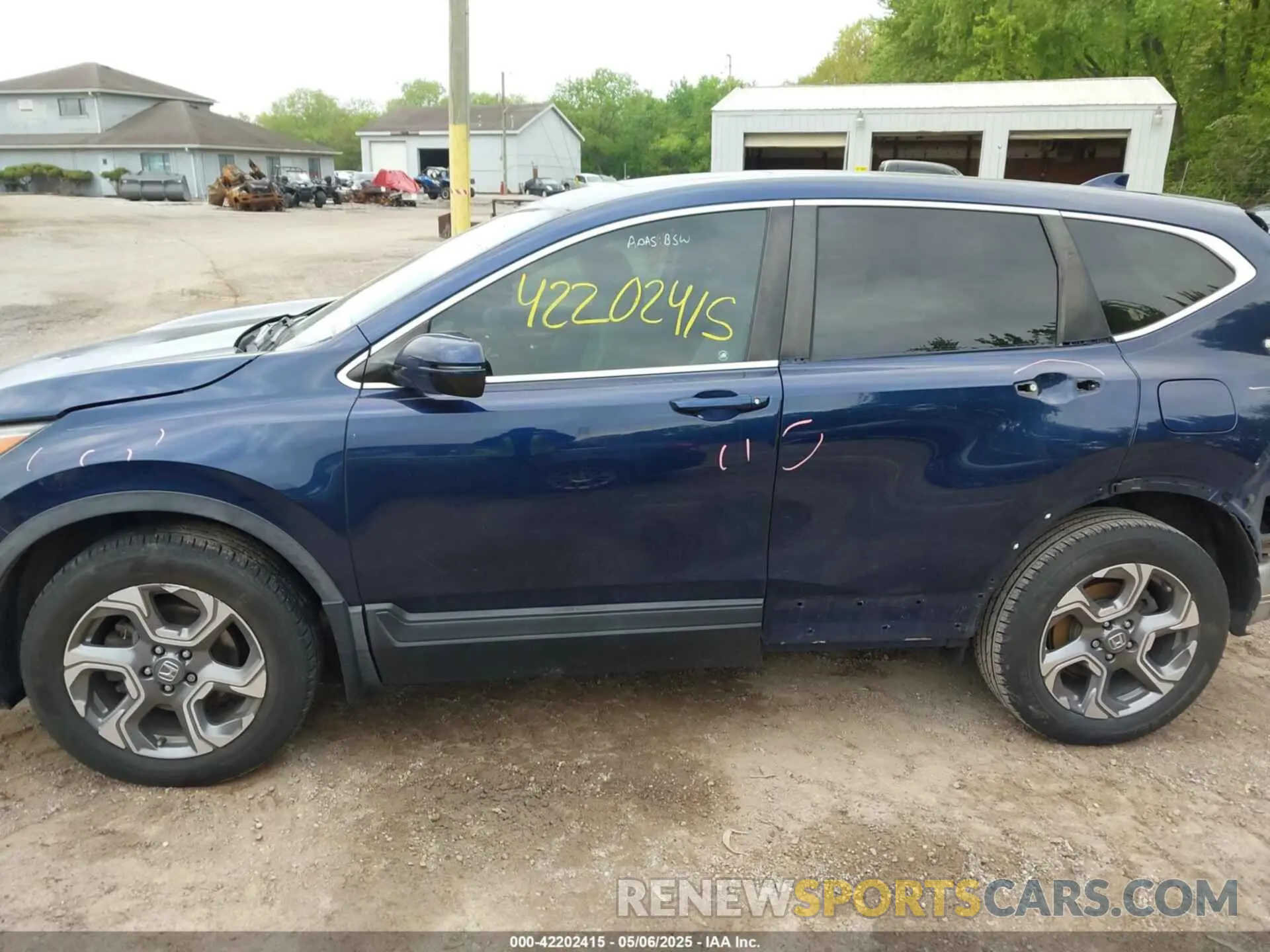 14 fotografías del automóvil dañado 5J6RW2H89KA000971 HONDA CR-V 2019
