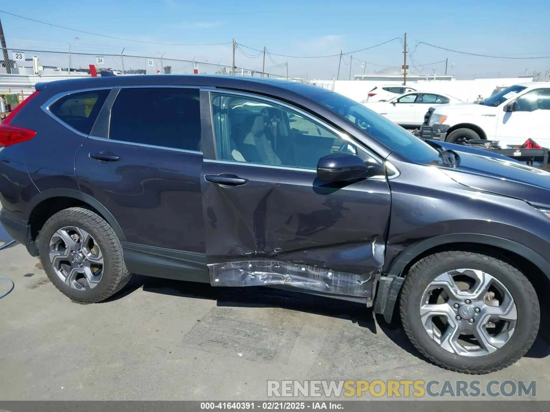 6 fotografías del automóvil dañado 5J6RW2H89KA002929 HONDA CR-V 2019