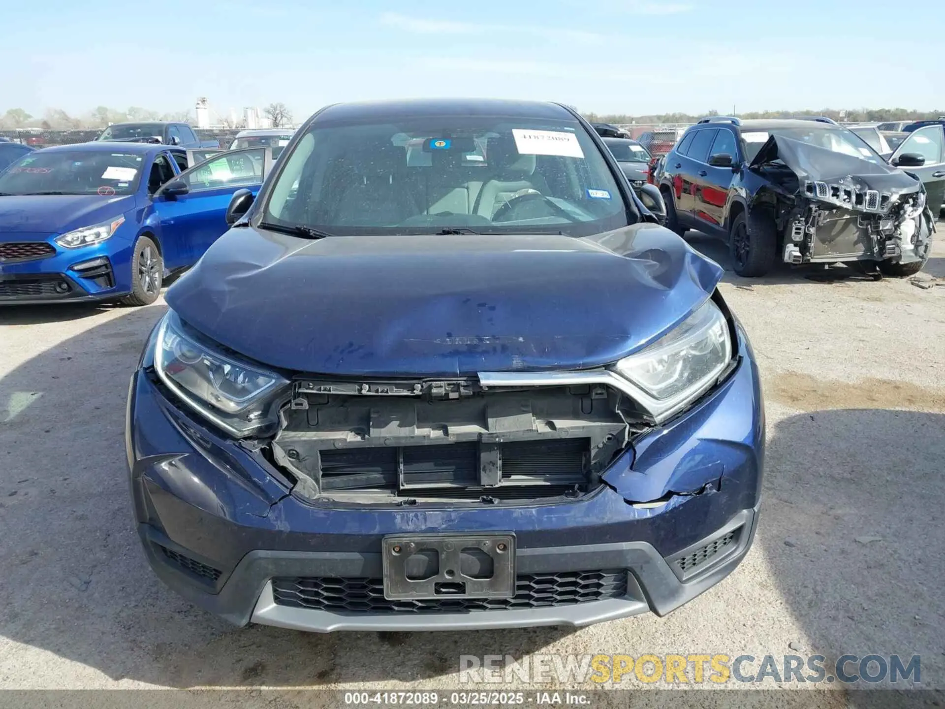 12 fotografías del automóvil dañado 5J6RW5H32KL003561 HONDA CR-V 2019
