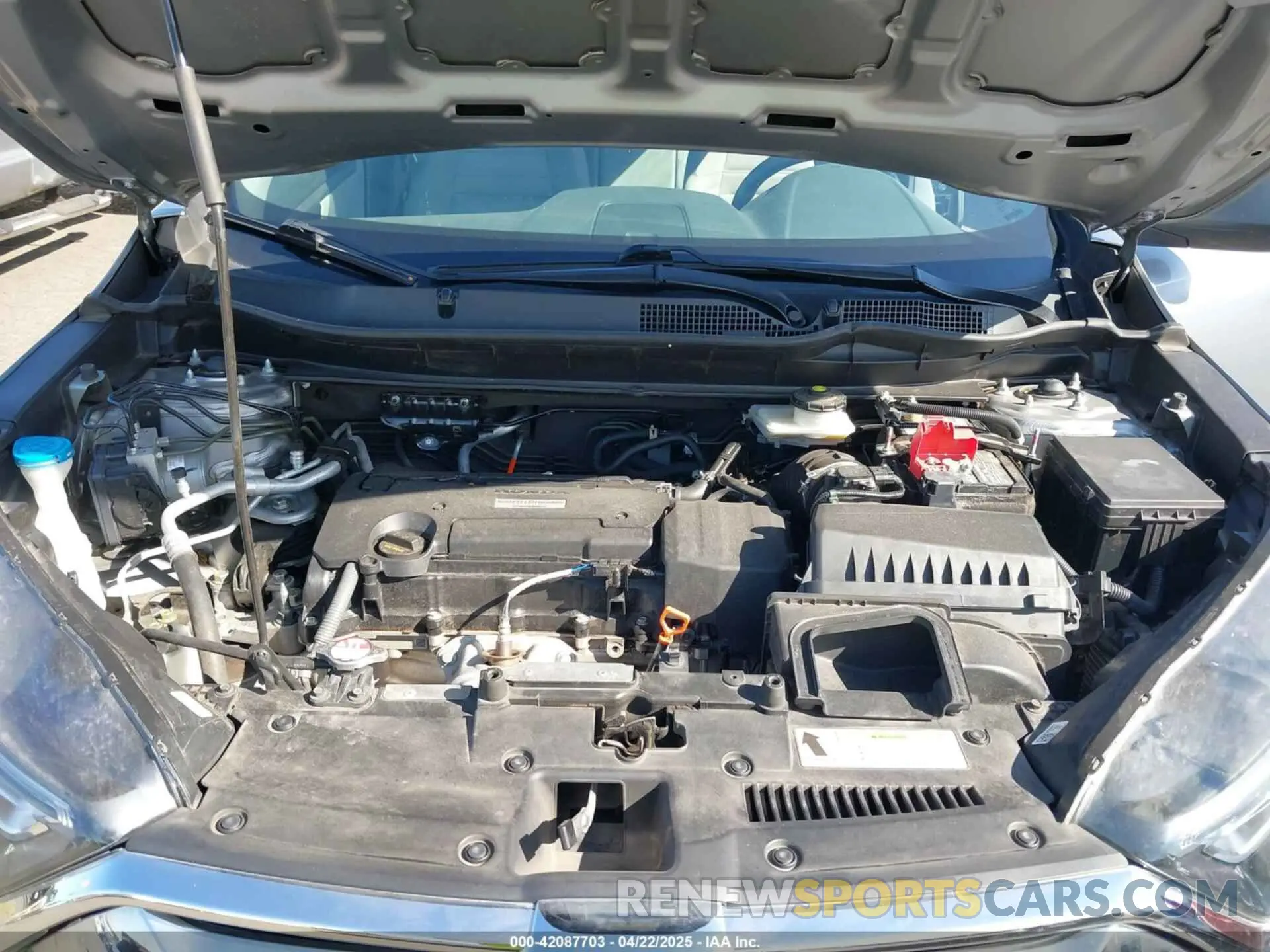10 fotografías del automóvil dañado 5J6RW6H31KL003721 HONDA CR-V 2019