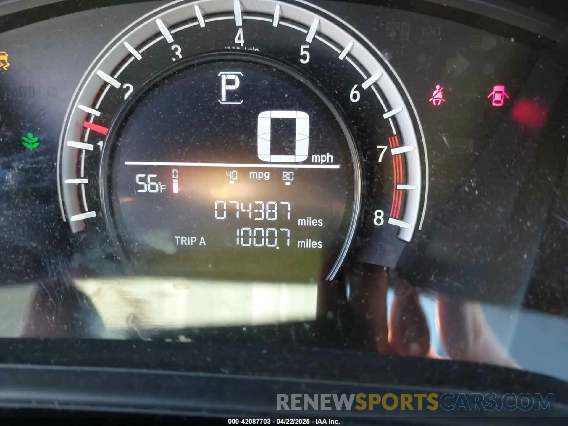 15 fotografías del automóvil dañado 5J6RW6H31KL003721 HONDA CR-V 2019