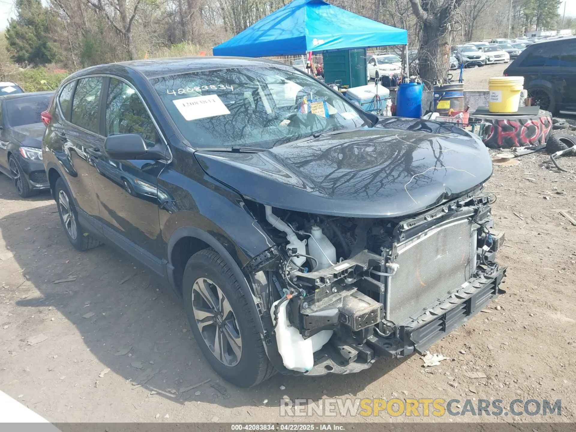 1 fotografías del automóvil dañado 5J6RW6H31KL005193 HONDA CR-V 2019