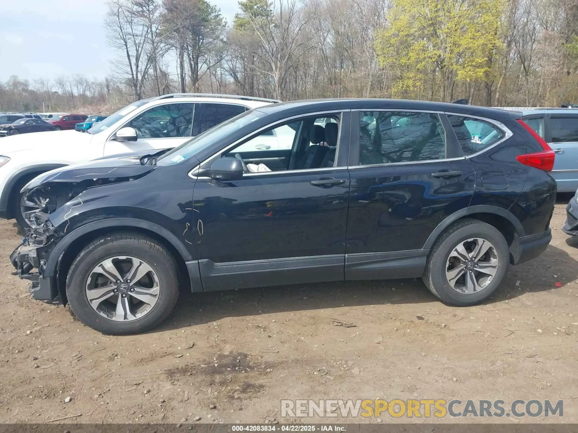 14 fotografías del automóvil dañado 5J6RW6H31KL005193 HONDA CR-V 2019