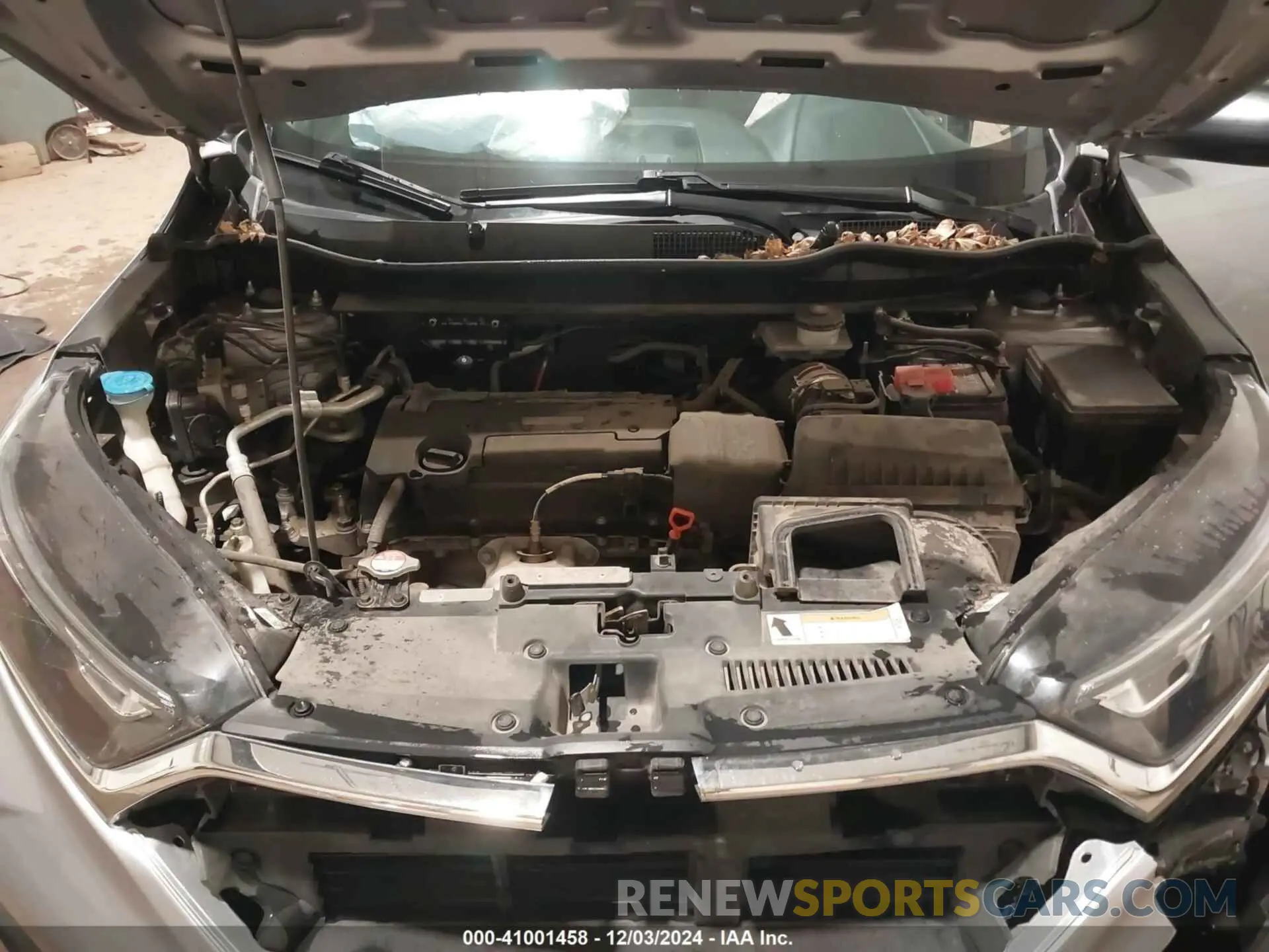 10 fotografías del automóvil dañado 5J6RW6H35KL001664 HONDA CR-V 2019