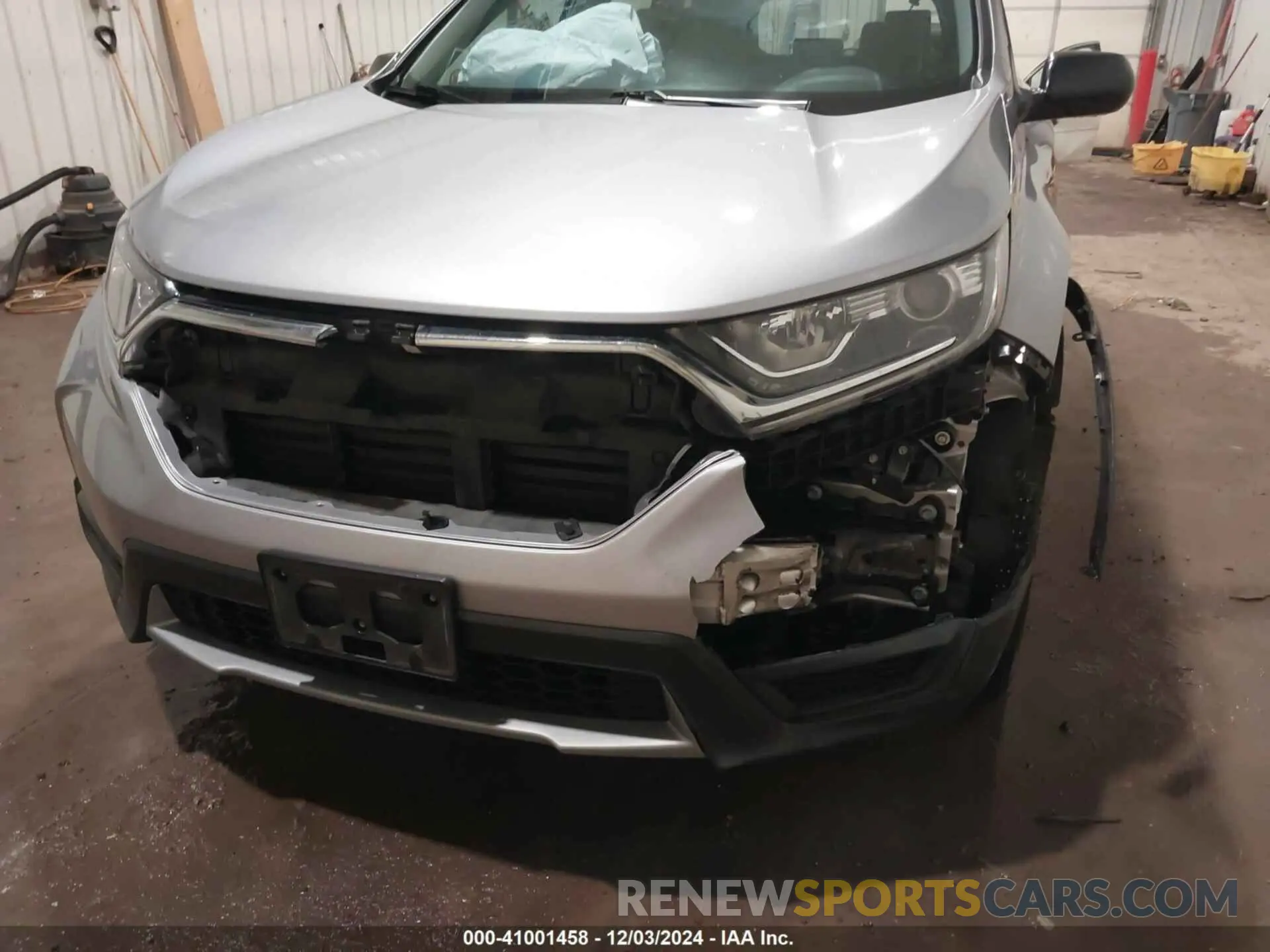 6 fotografías del automóvil dañado 5J6RW6H35KL001664 HONDA CR-V 2019