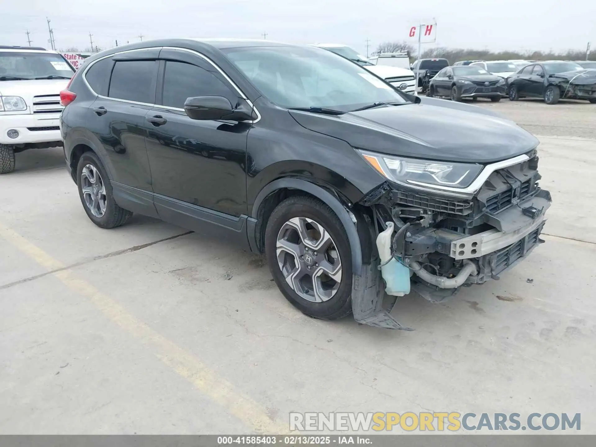 1 fotografías del automóvil dañado 7FARW1H51KE007334 HONDA CR-V 2019