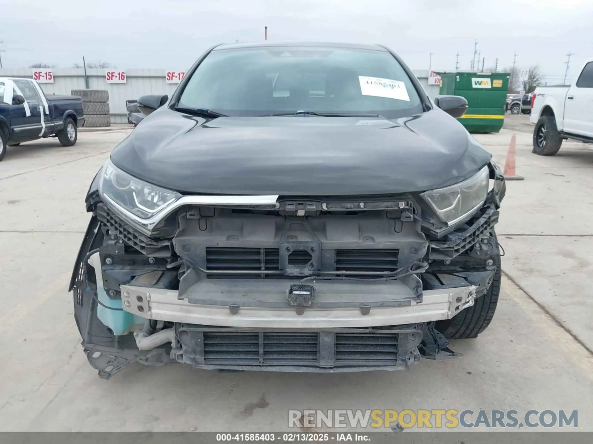 13 fotografías del automóvil dañado 7FARW1H51KE007334 HONDA CR-V 2019