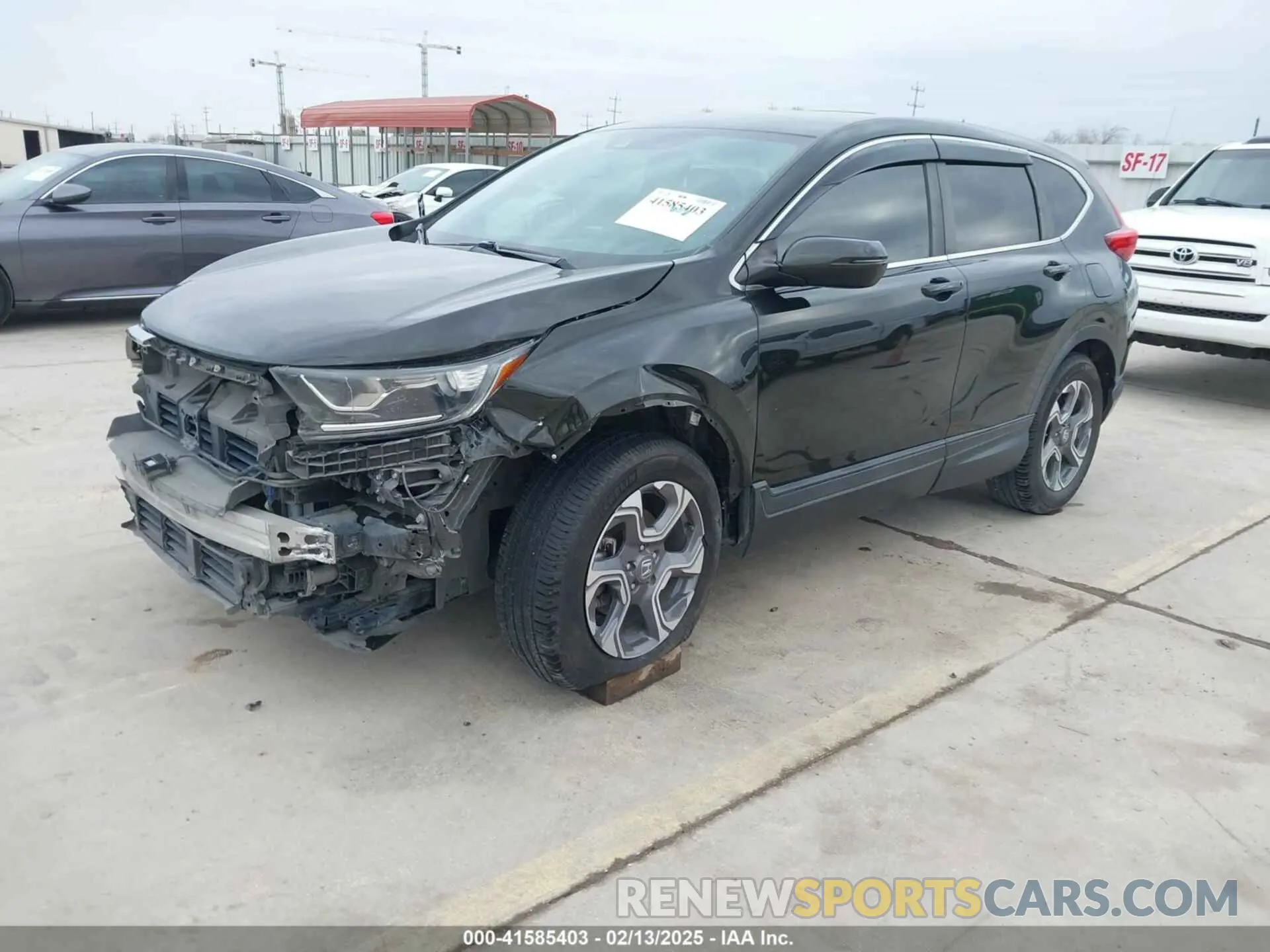 2 fotografías del automóvil dañado 7FARW1H51KE007334 HONDA CR-V 2019
