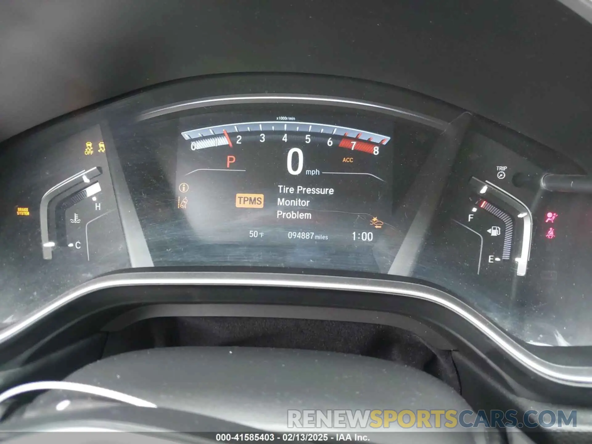 7 fotografías del automóvil dañado 7FARW1H51KE007334 HONDA CR-V 2019