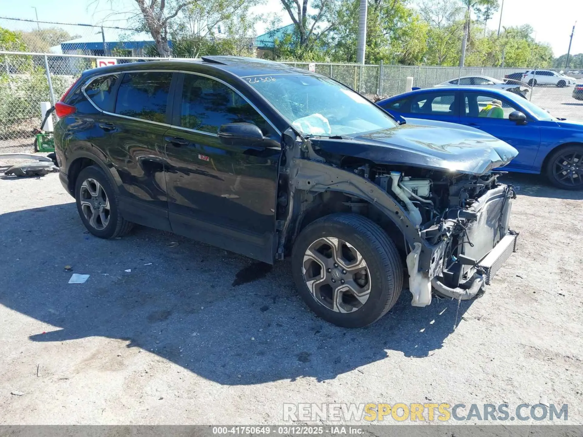 1 fotografías del automóvil dañado 7FARW1H58KE025104 HONDA CR-V 2019
