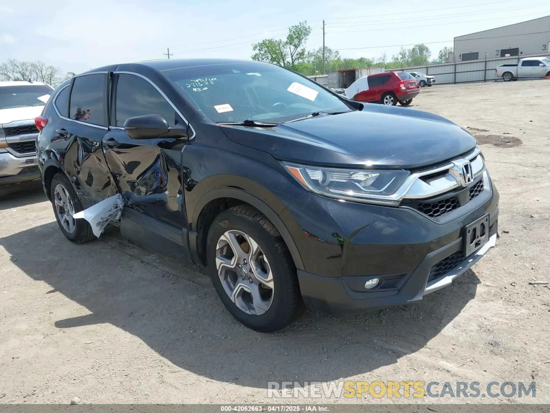 1 fotografías del automóvil dañado 7FARW1H58KE032263 HONDA CR-V 2019