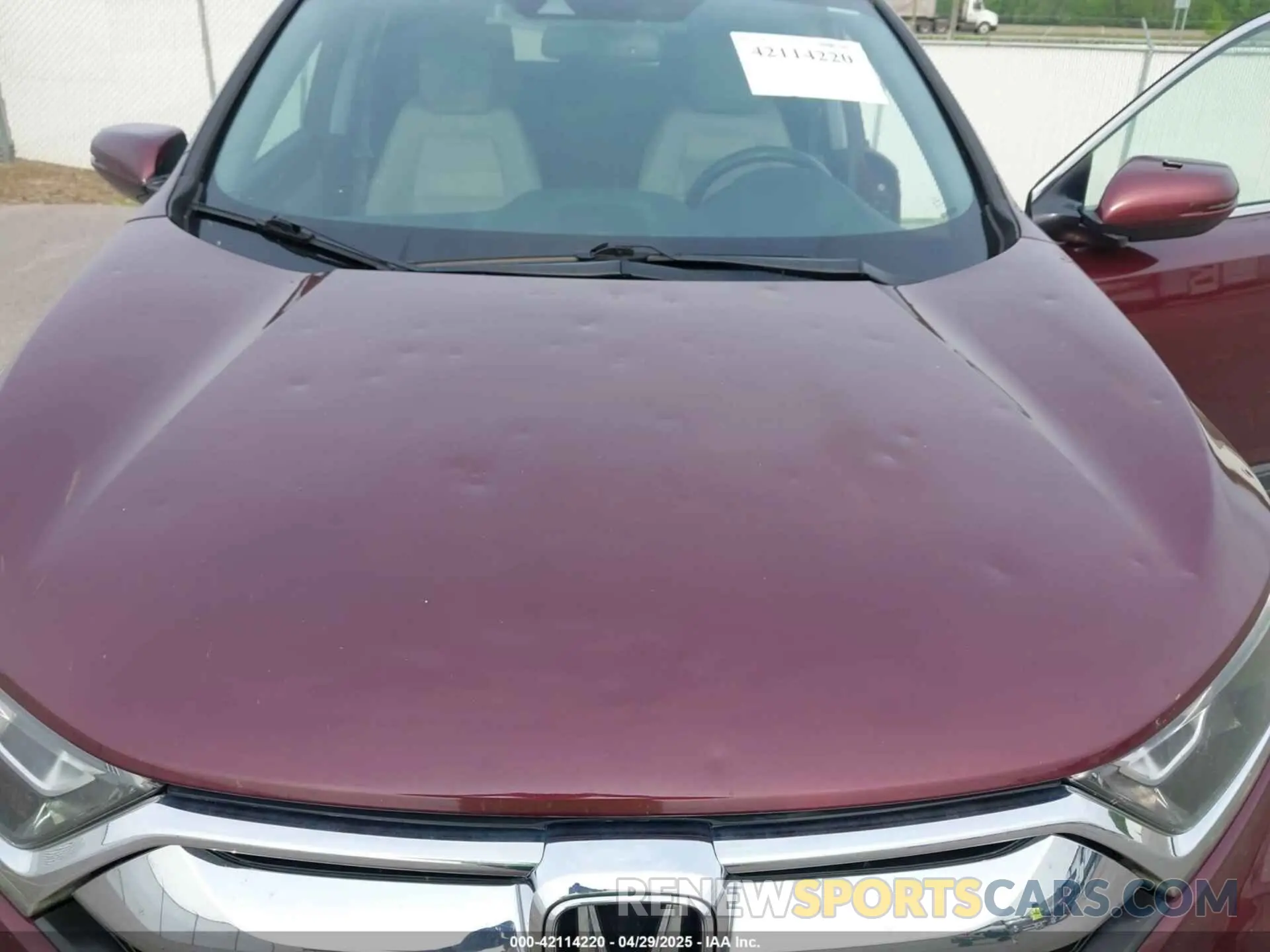 6 fotografías del automóvil dañado 7FARW1H80KE013409 HONDA CR-V 2019