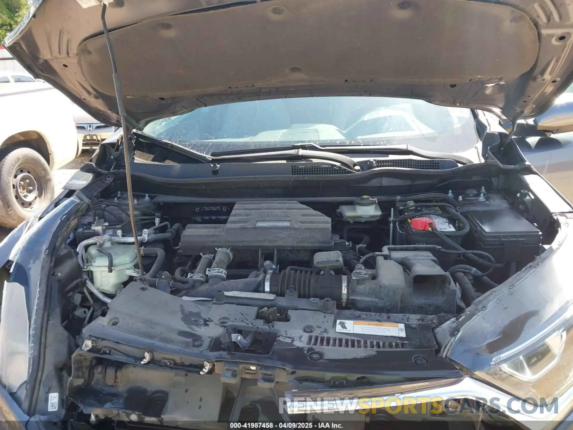 10 fotografías del automóvil dañado 7FARW1H80KE033322 HONDA CR-V 2019