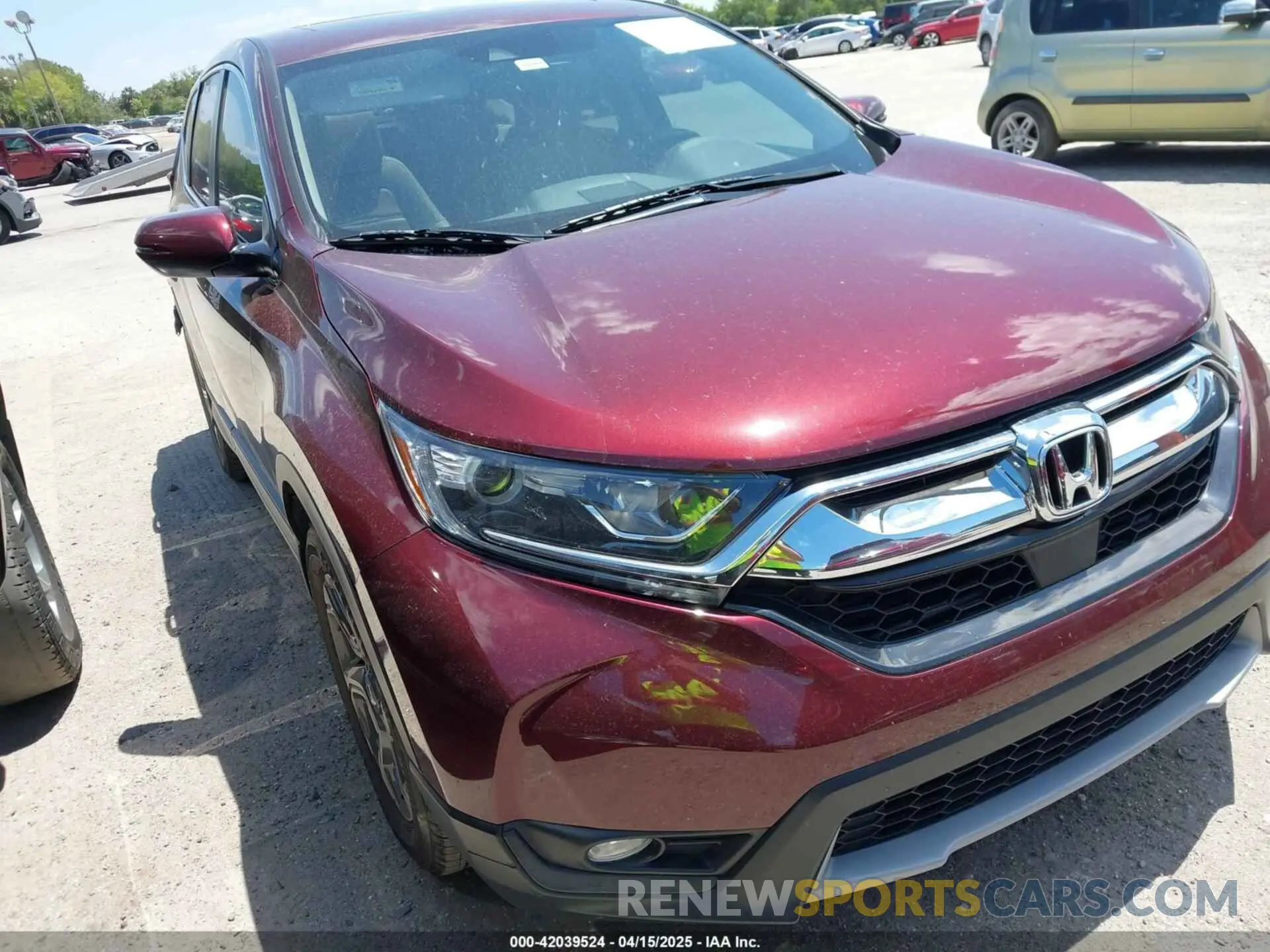 1 fotografías del automóvil dañado 7FARW1H85KE001692 HONDA CR-V 2019