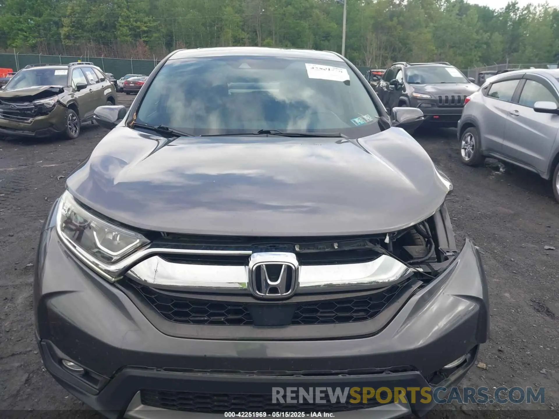 12 fotografías del automóvil dañado 7FARW2H52KE037769 HONDA CR-V 2019