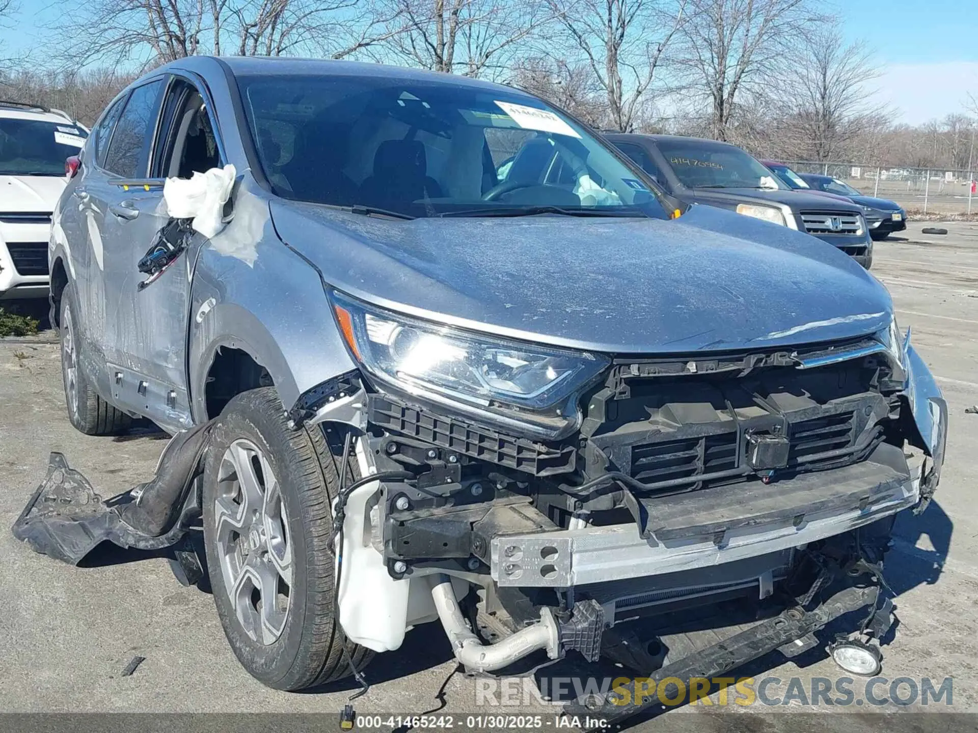 1 fotografías del automóvil dañado 7FARW2H55KE031982 HONDA CR-V 2019