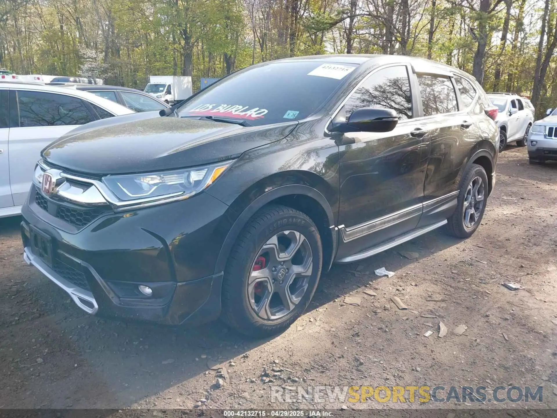 2 fotografías del automóvil dañado 7FARW2H5XKE017270 HONDA CR-V 2019