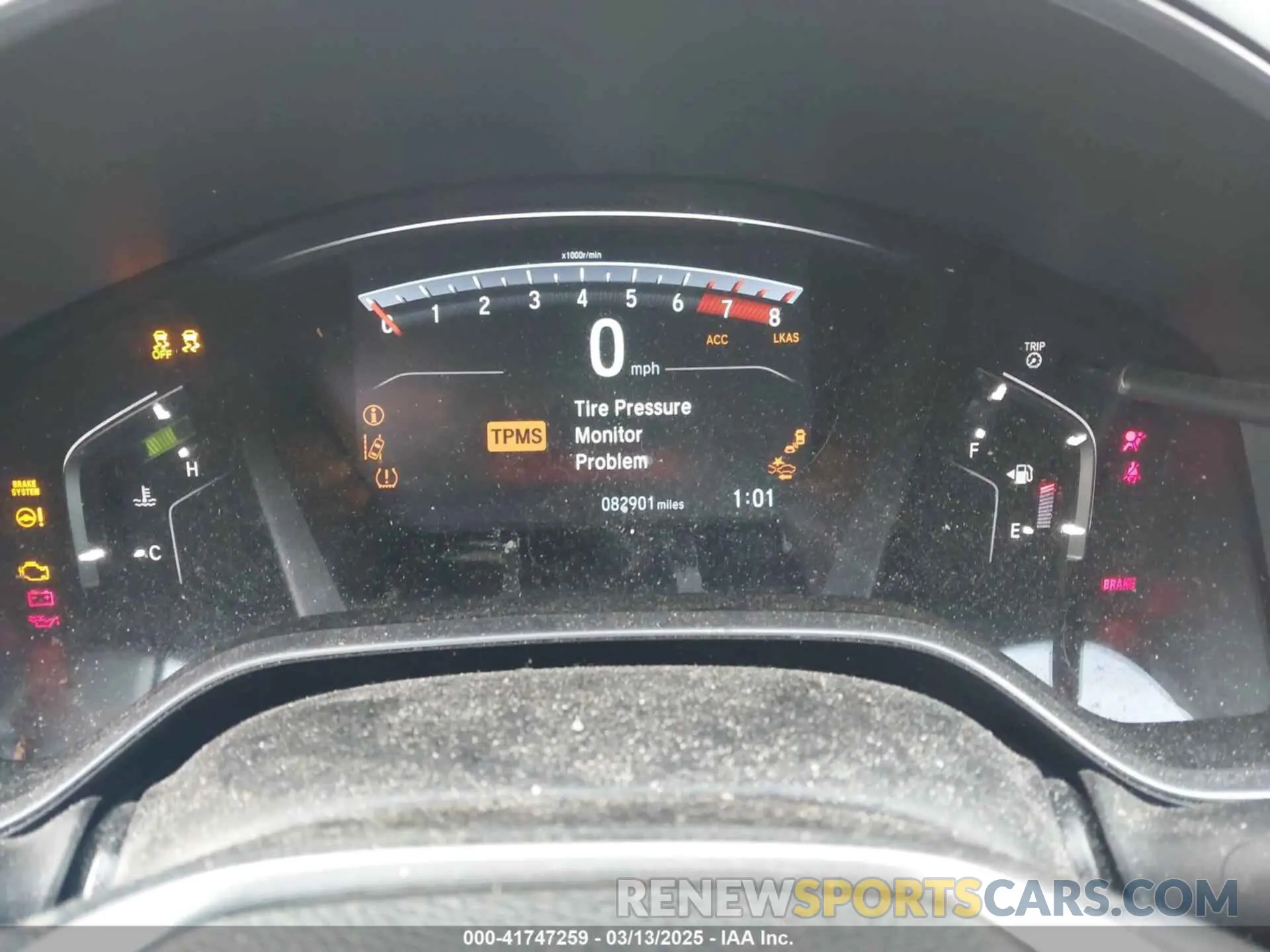 7 fotografías del automóvil dañado 7FARW2H80KE010631 HONDA CR-V 2019
