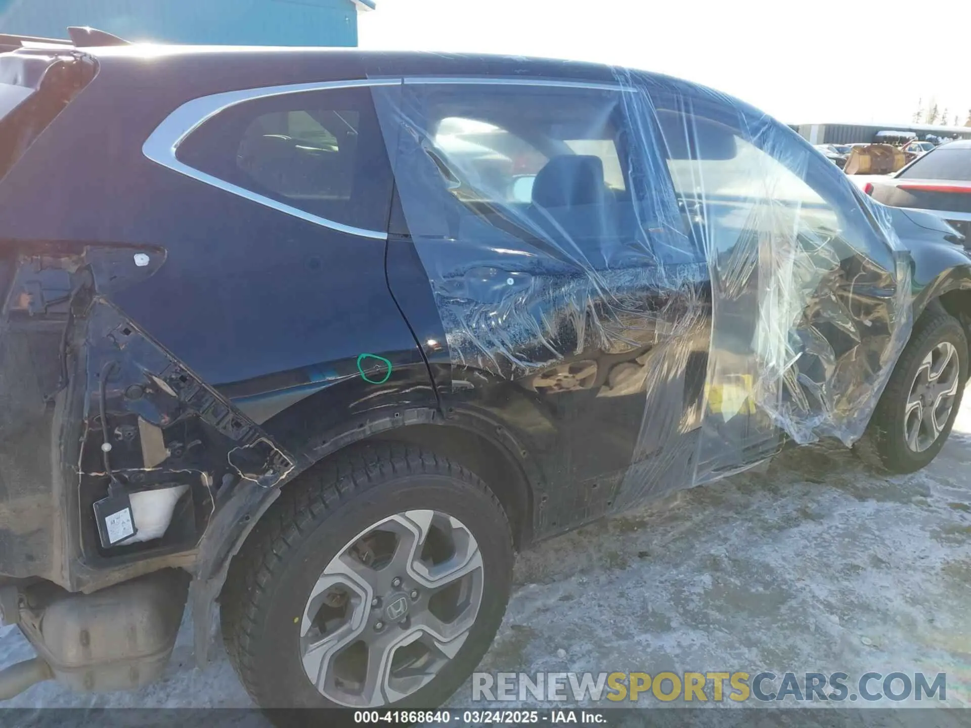 6 fotografías del automóvil dañado 7FARW2H83KE062075 HONDA CR-V 2019