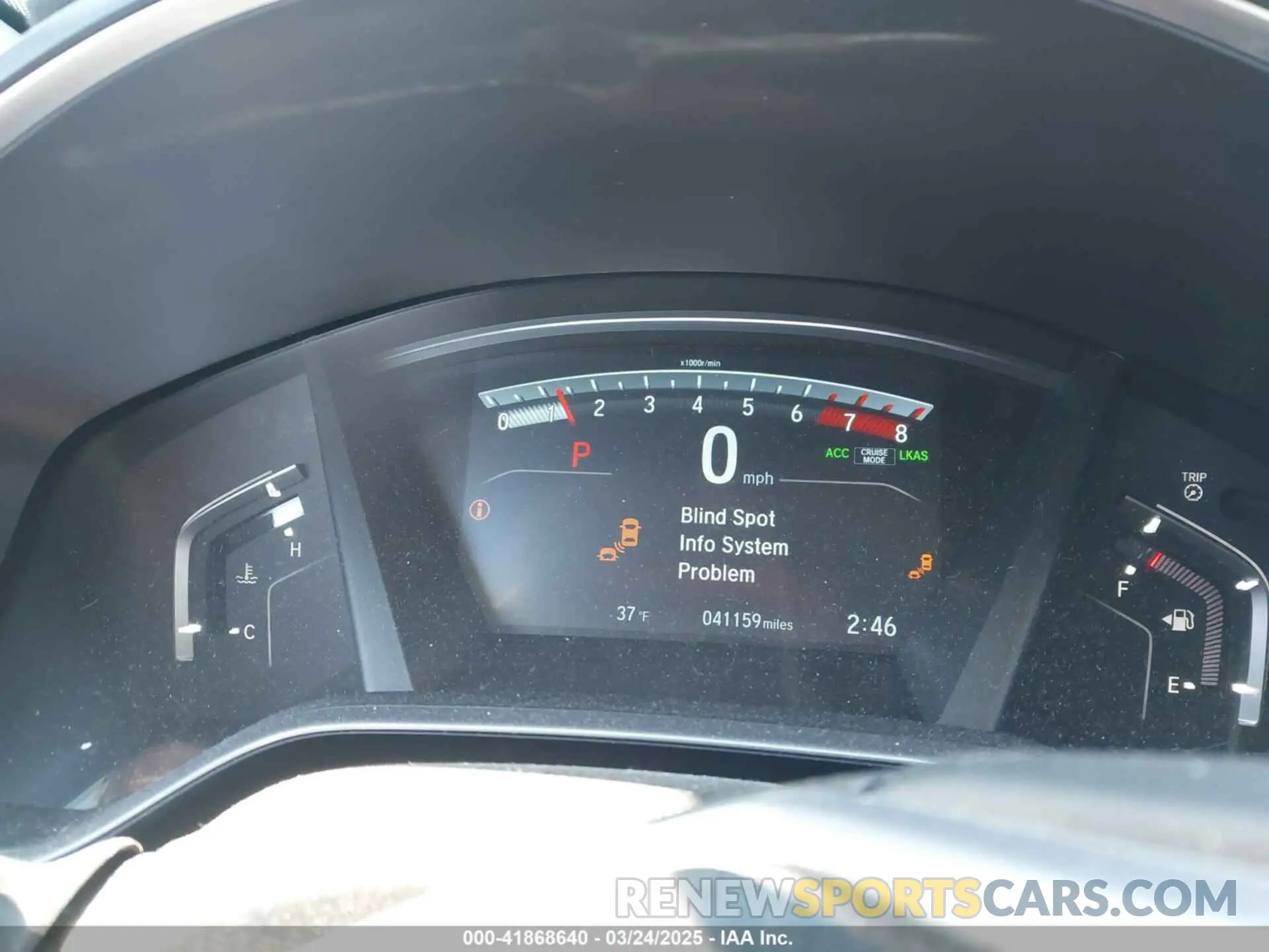 7 fotografías del automóvil dañado 7FARW2H83KE062075 HONDA CR-V 2019