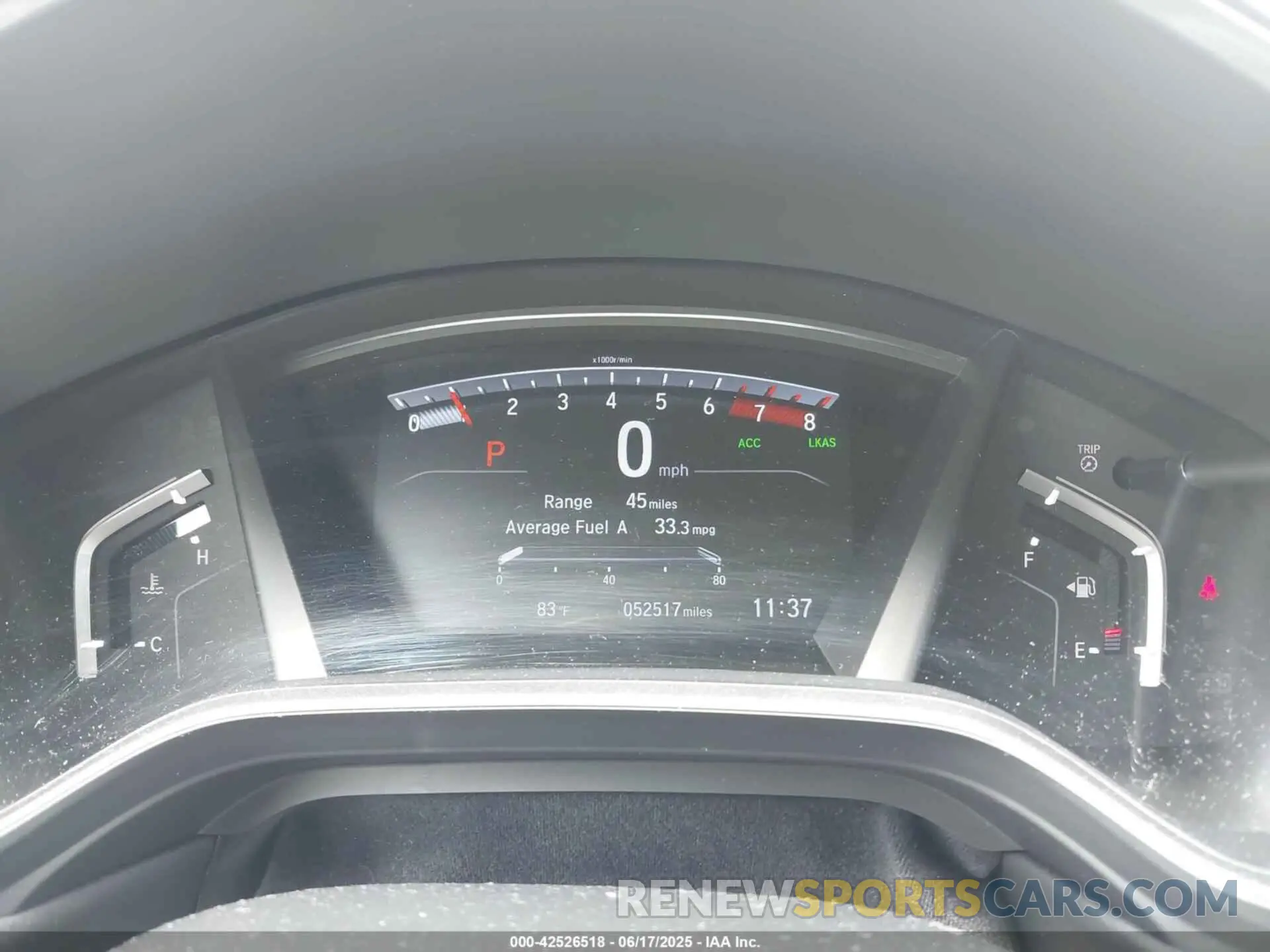 7 fotografías del automóvil dañado 7FARW2H84KE015346 HONDA CR-V 2019